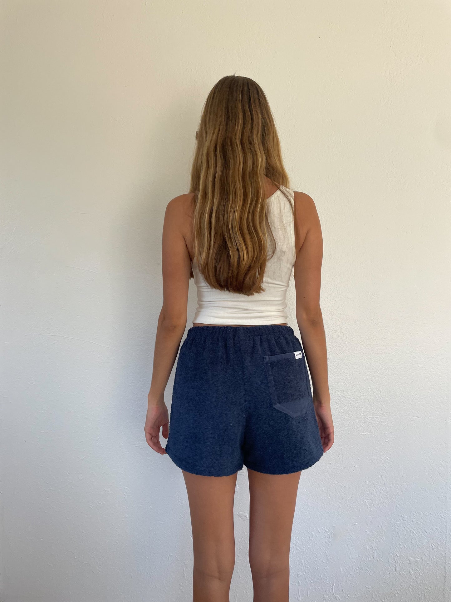 S Navy Shorts