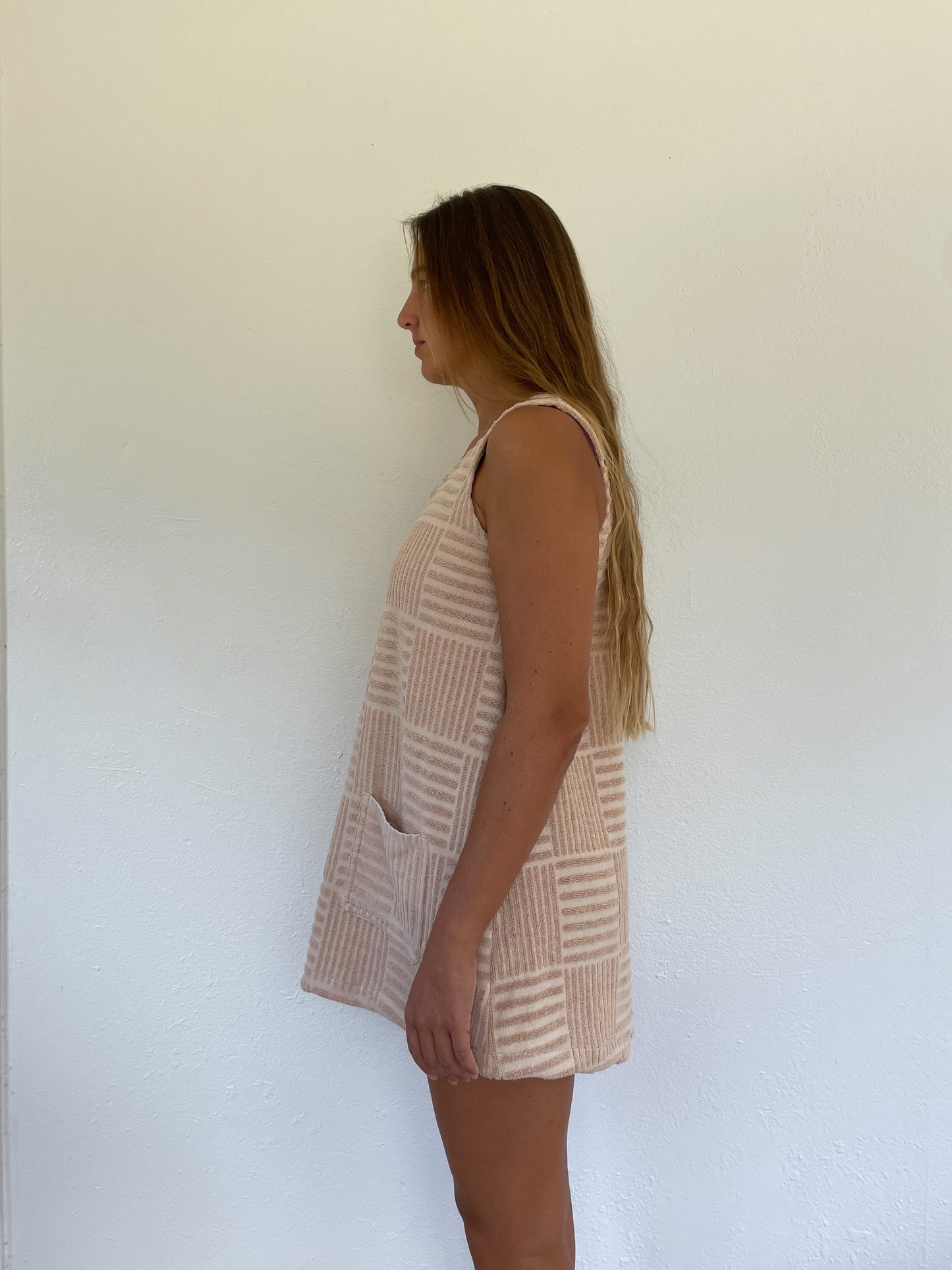 M Tan Textured Dress
