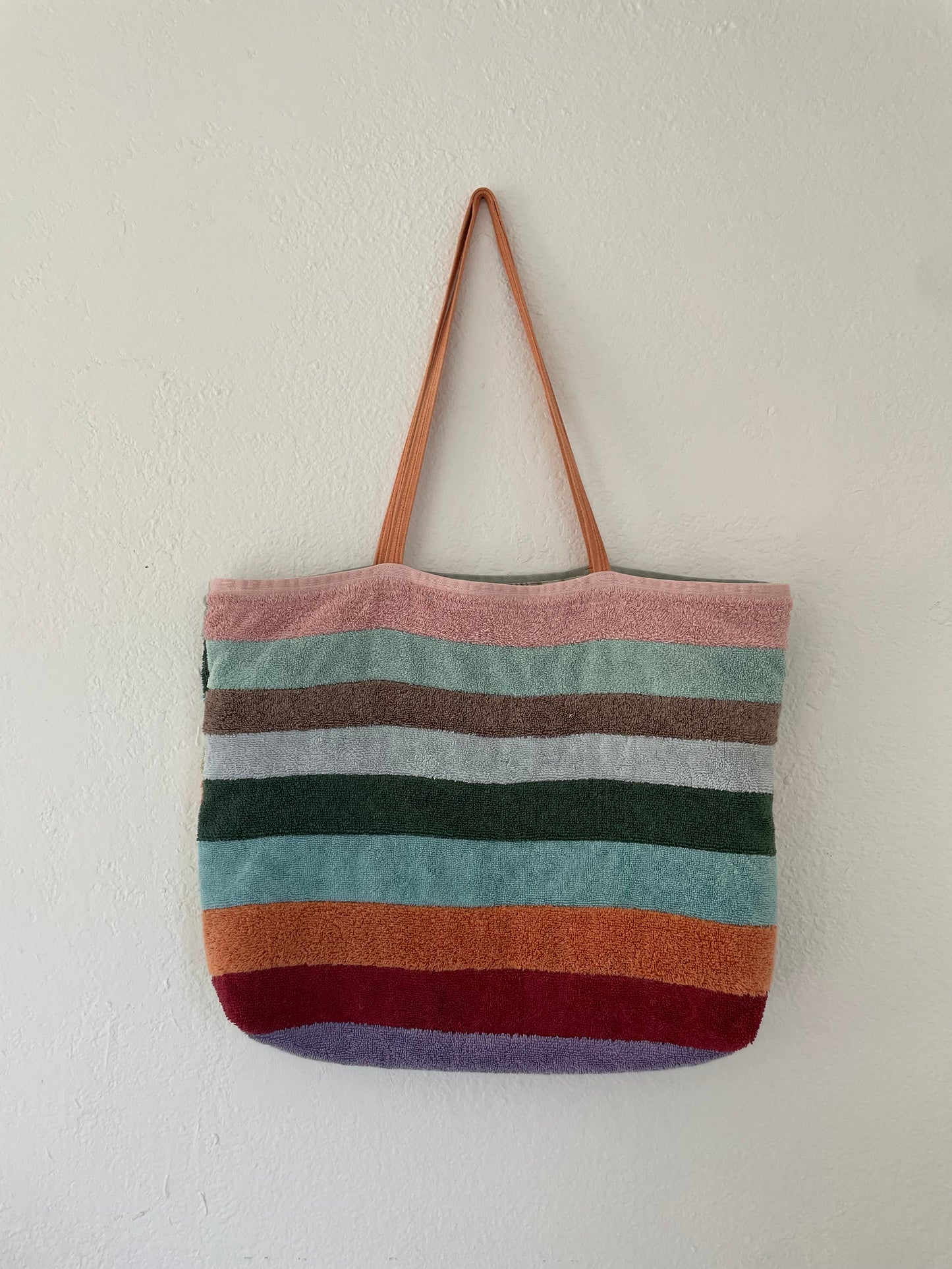 Multi Stripe Tote