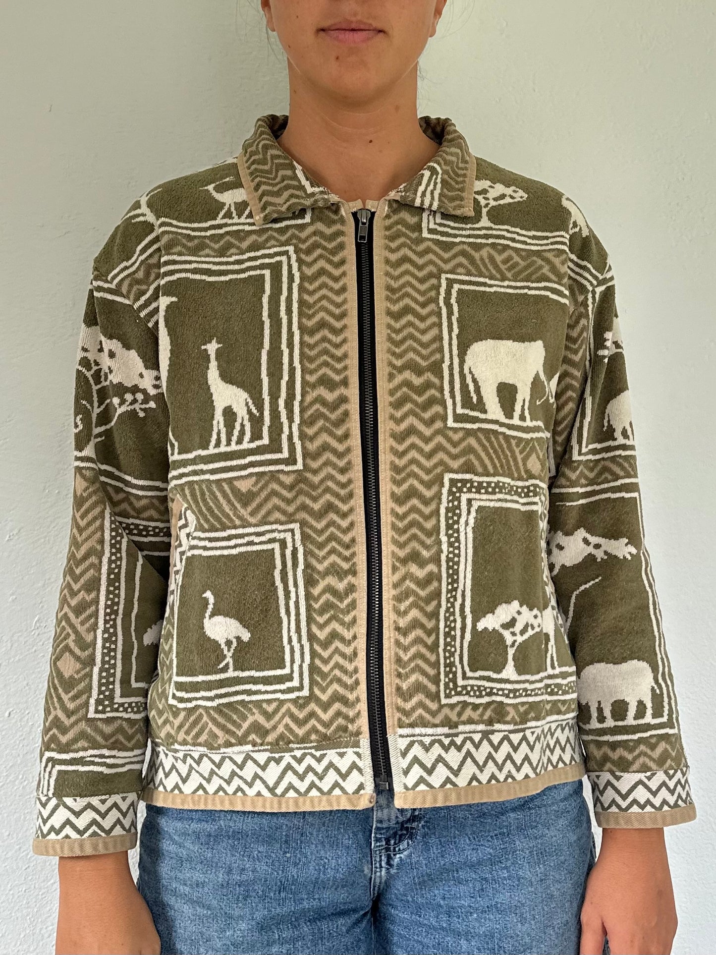 M/L Cropped Safari Coat