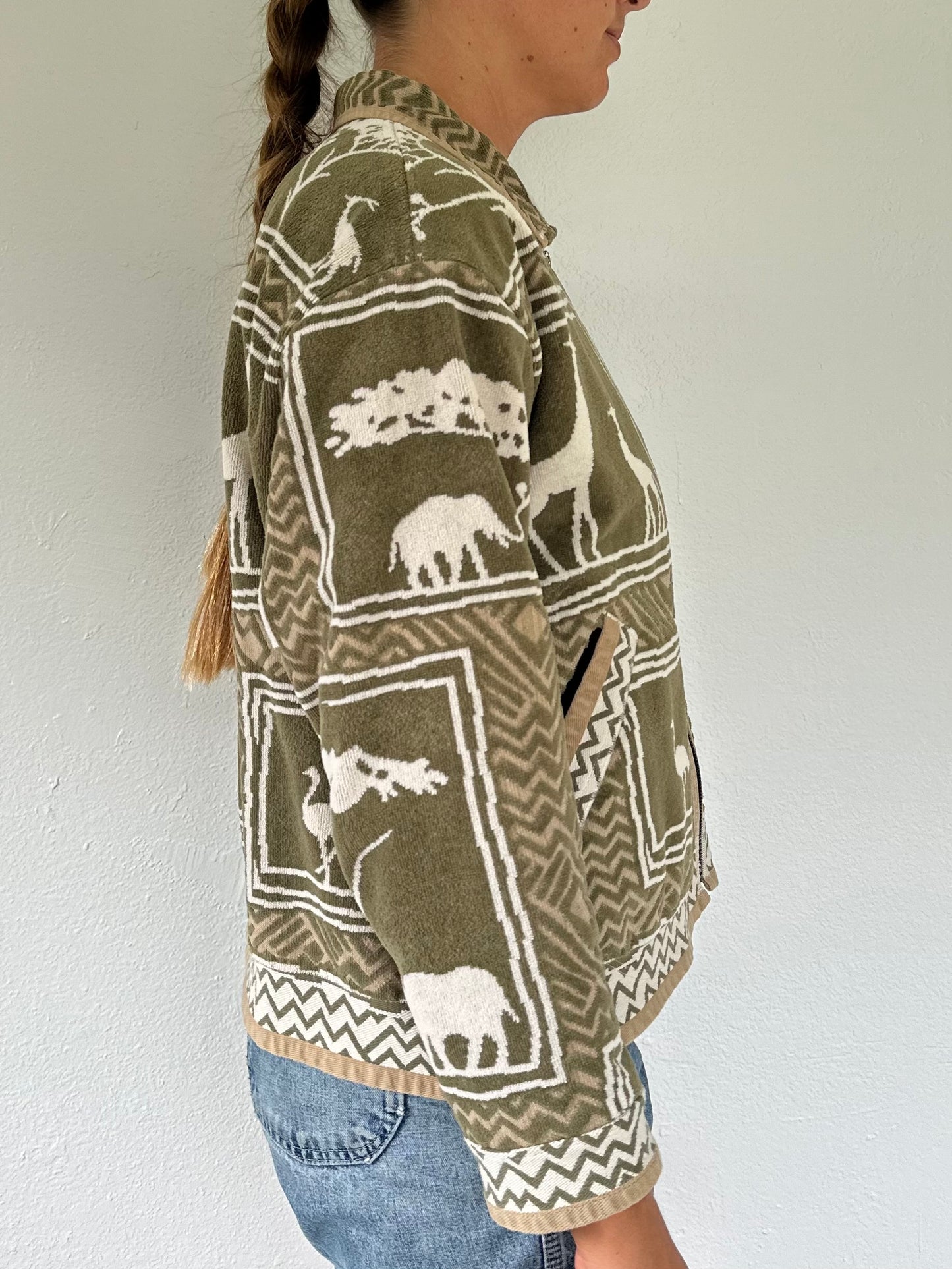 M/L Cropped Safari Coat