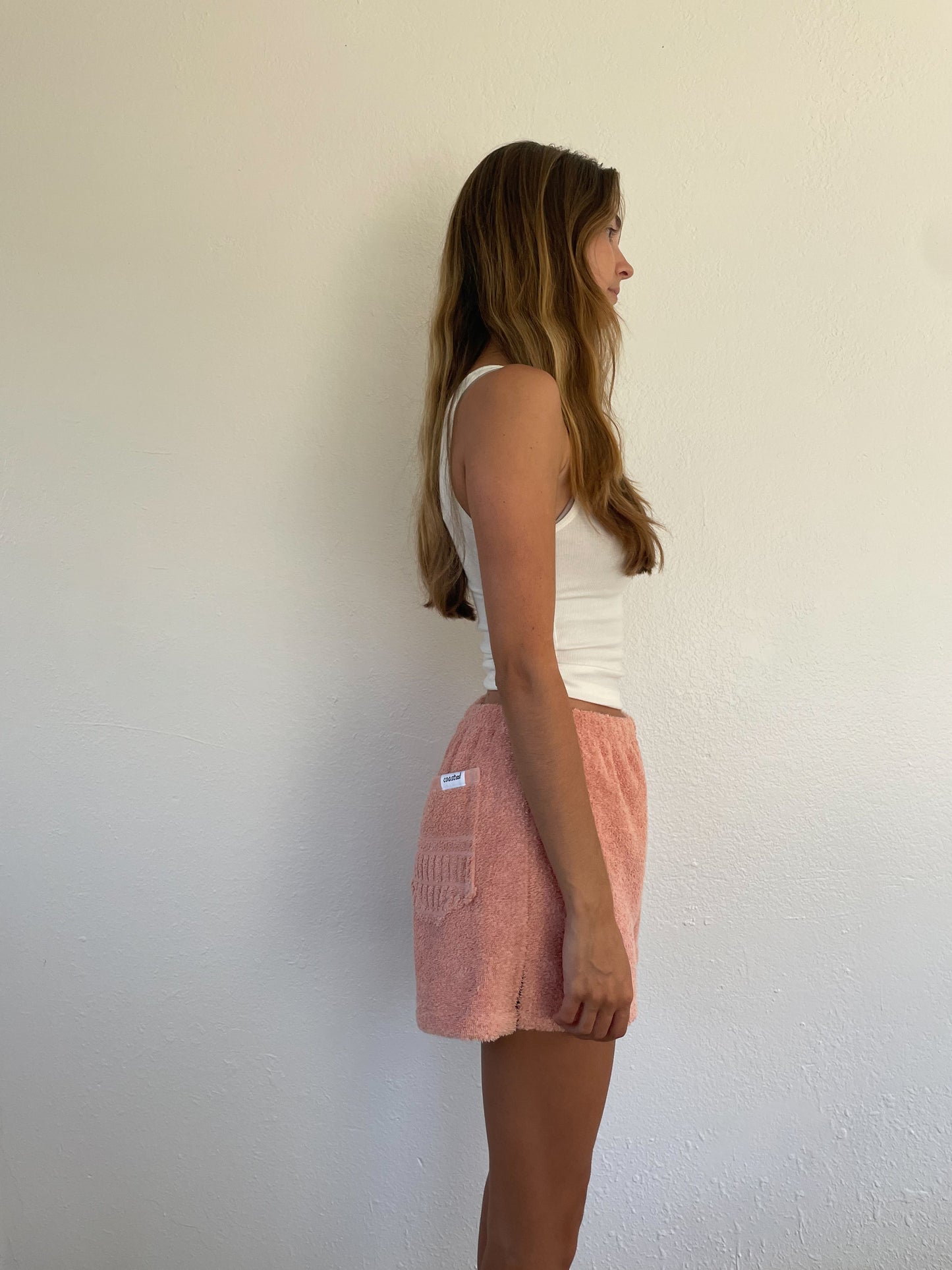 S Coral Shorts