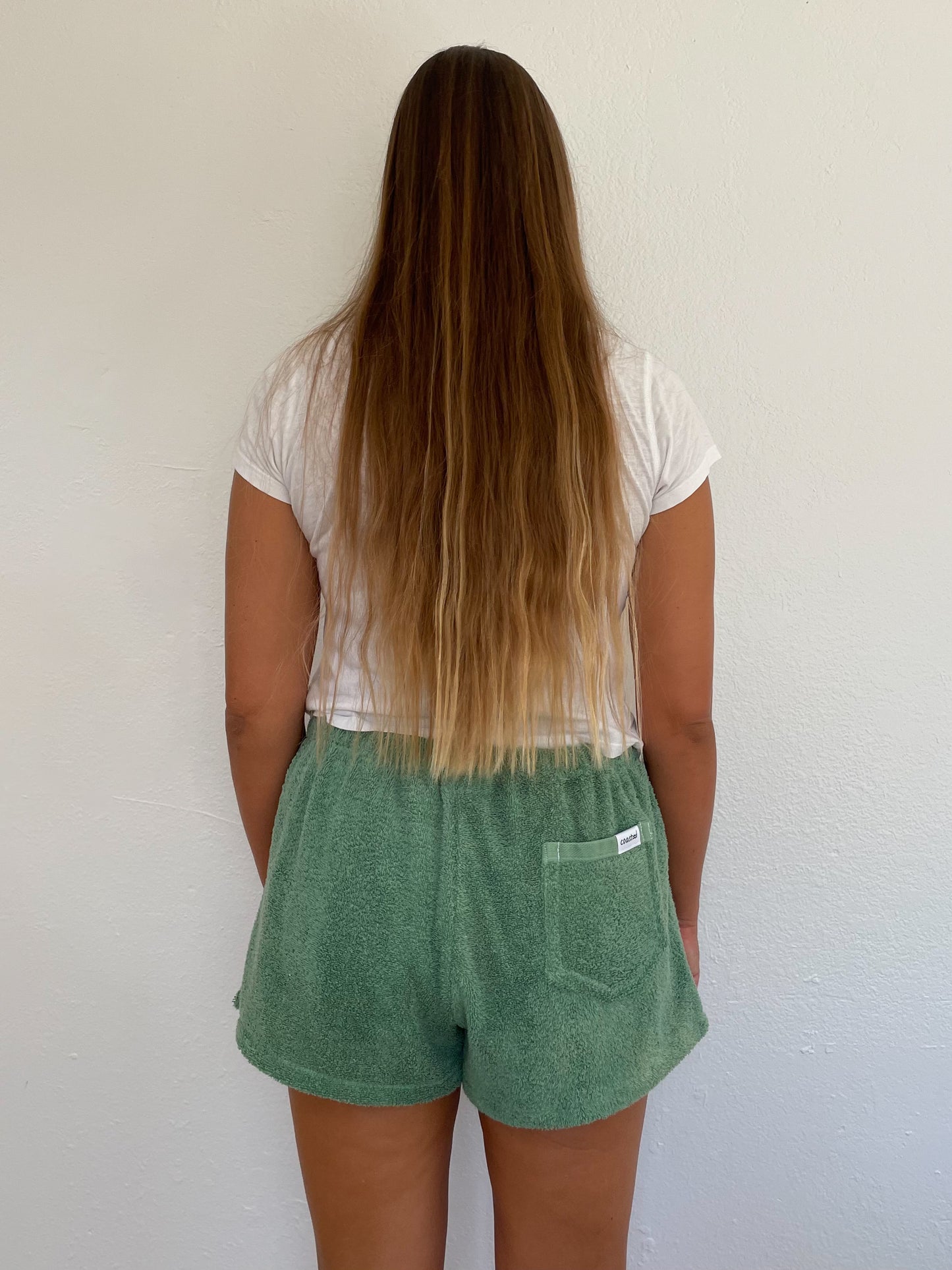 L Green Shorts
