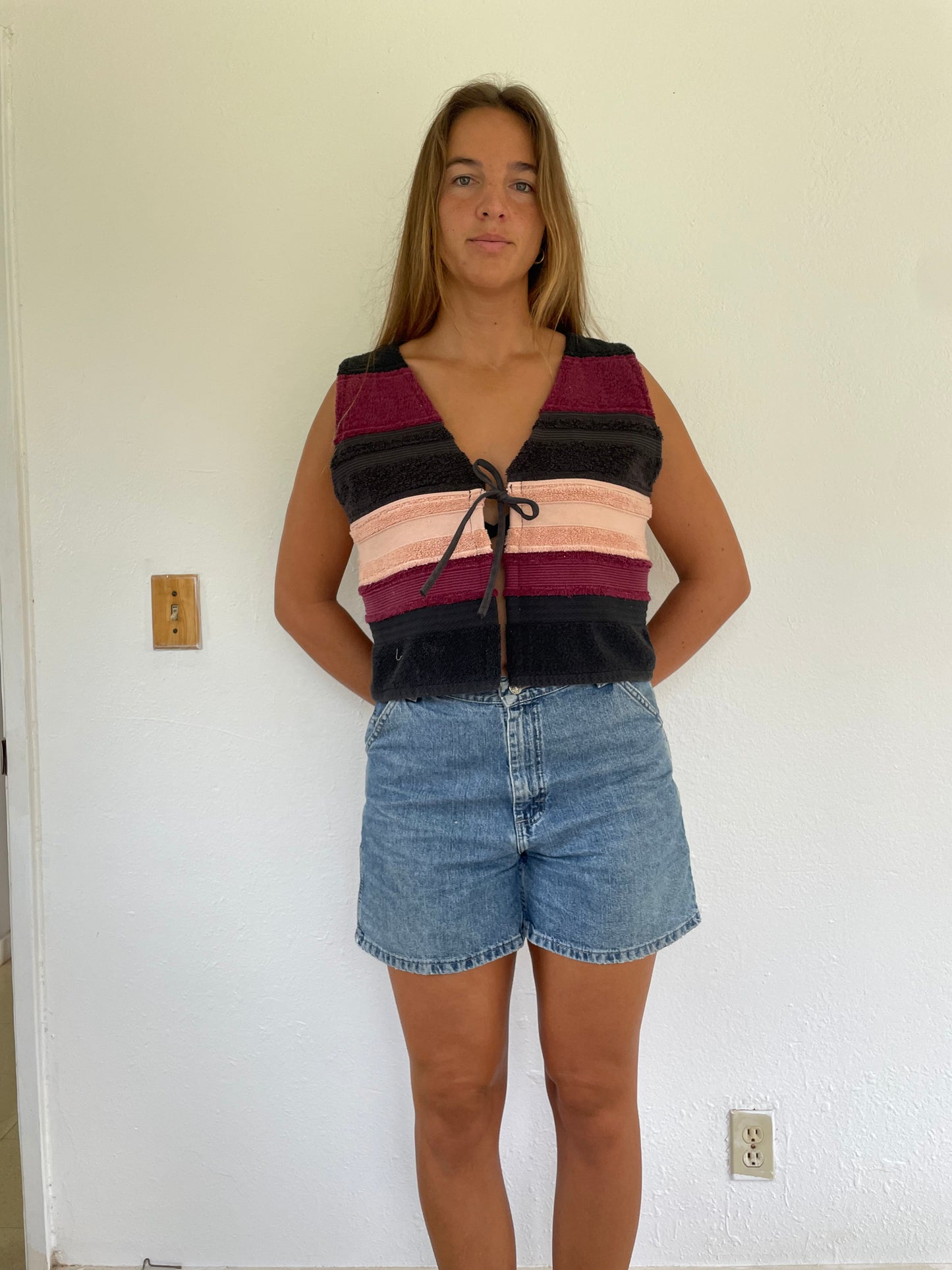 L Black Vest