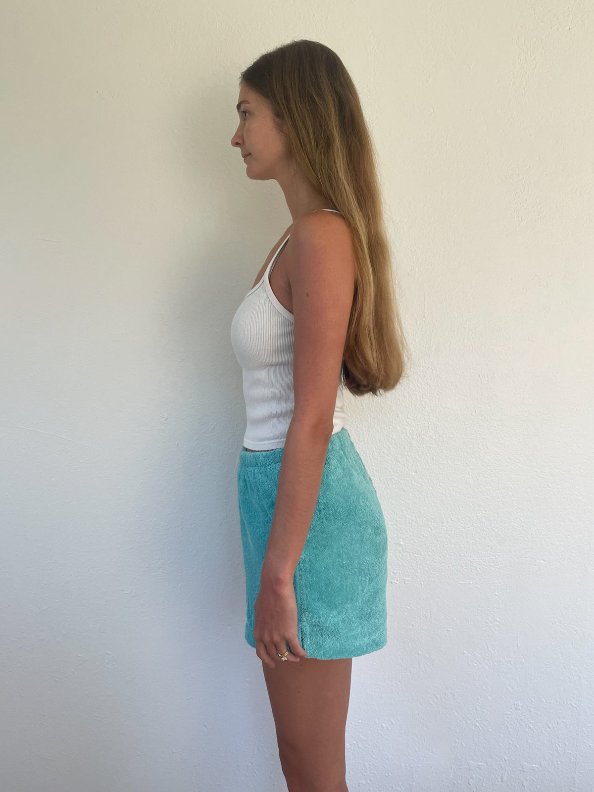 S Cyan Shorts