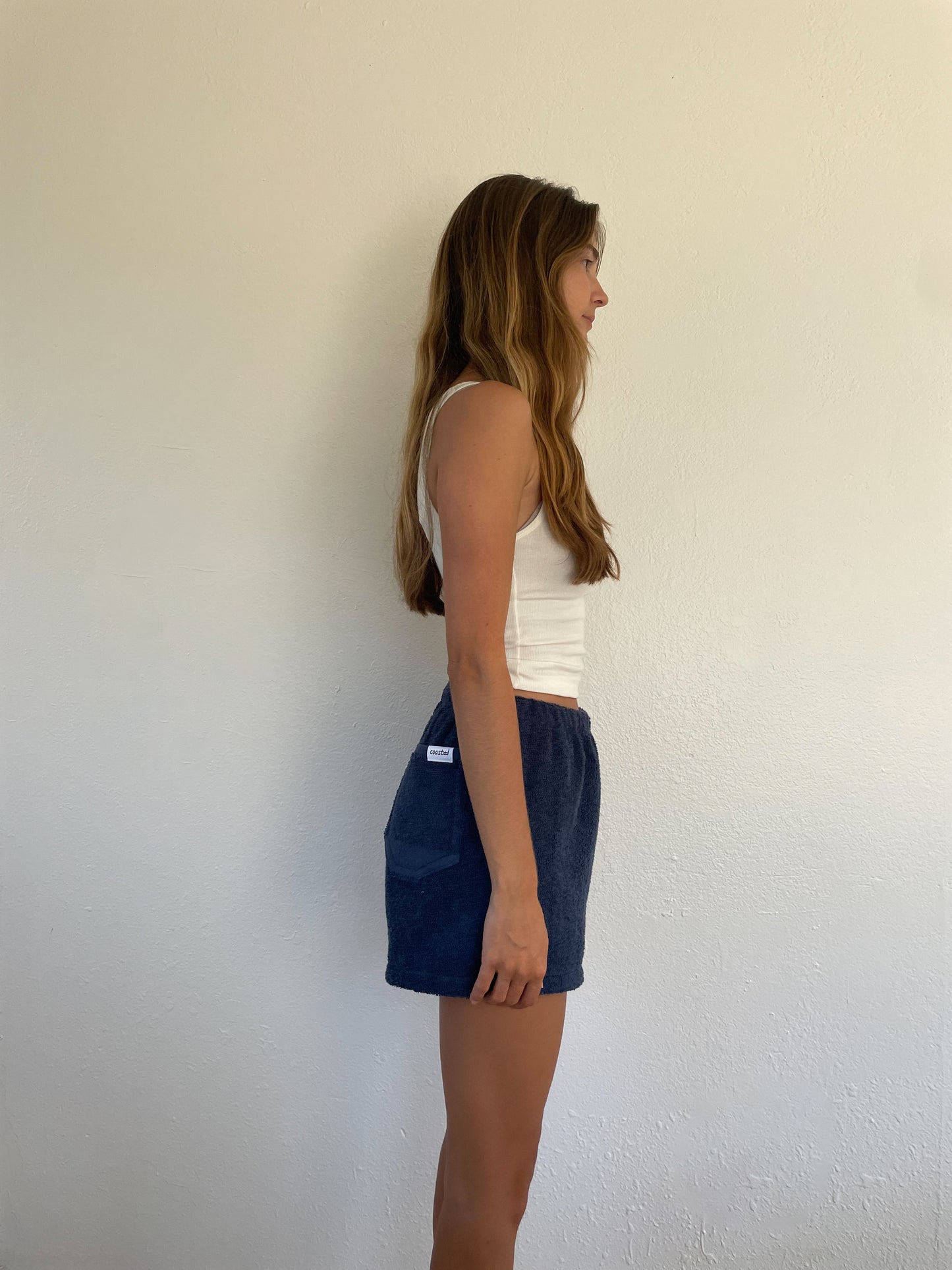 S Navy Shorts