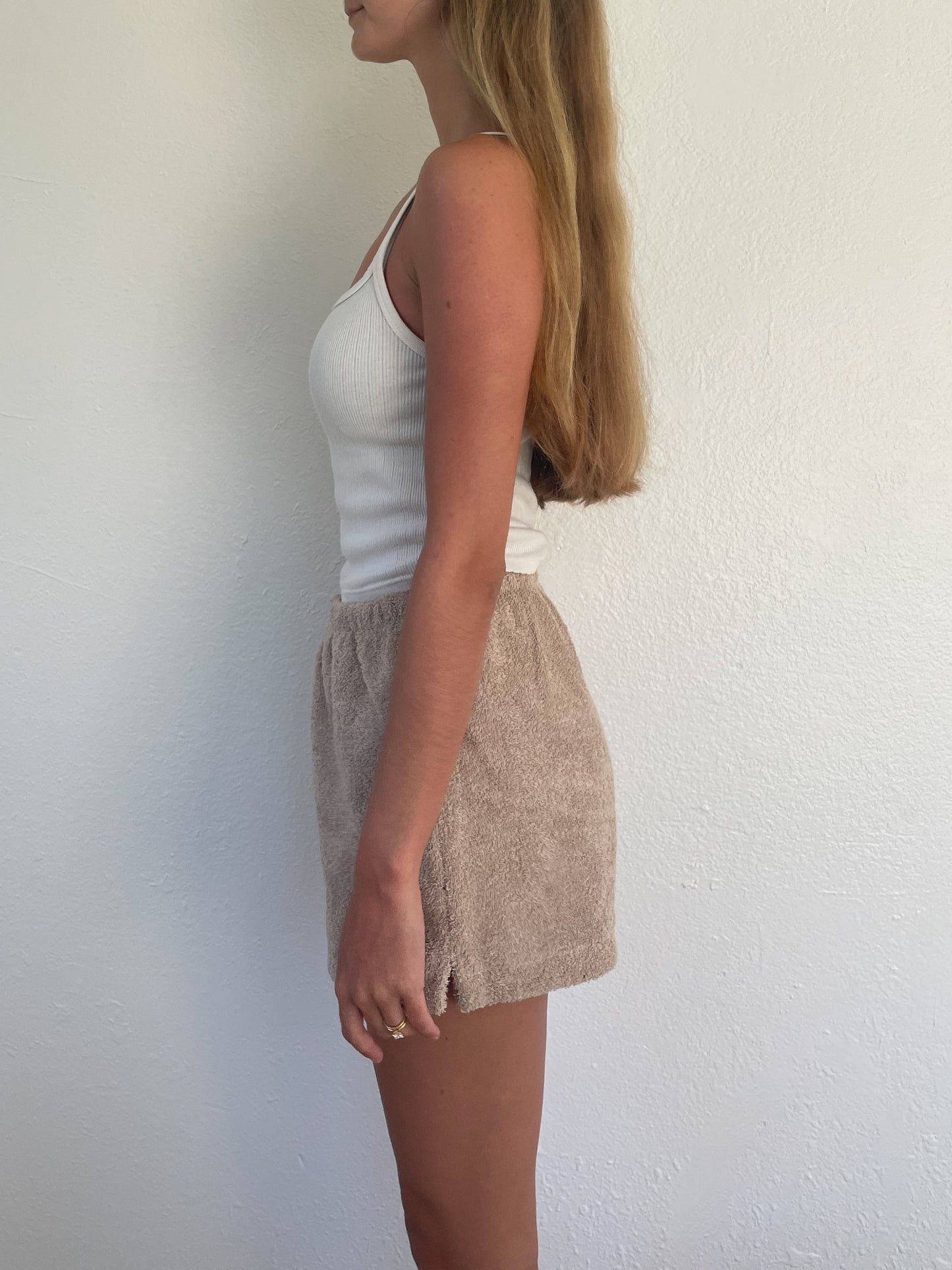 S Tan Shorts