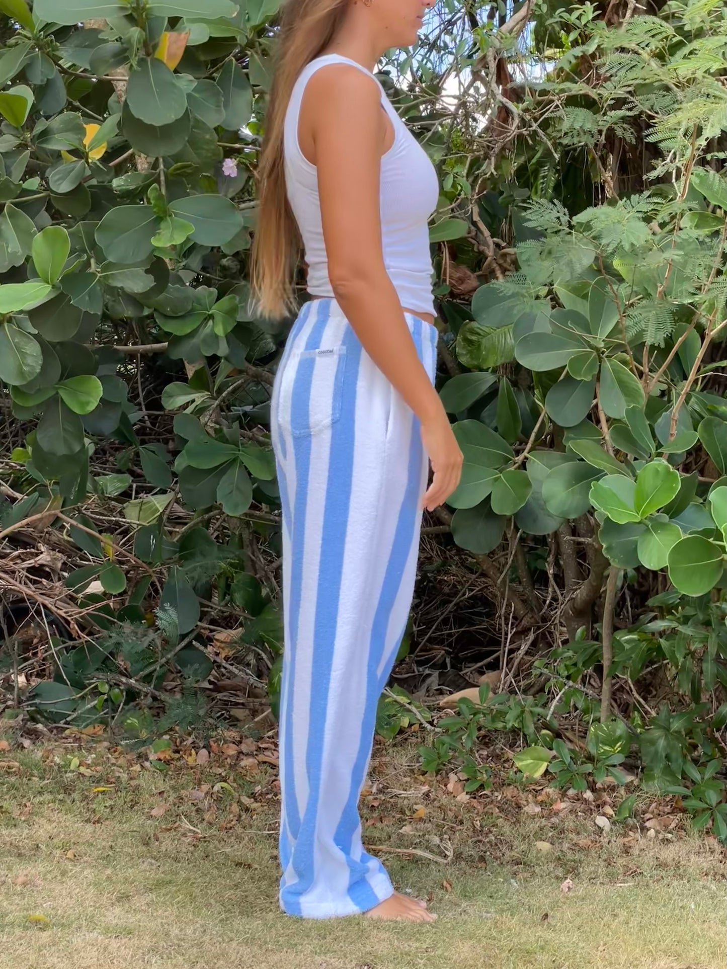 M Stripe Pants