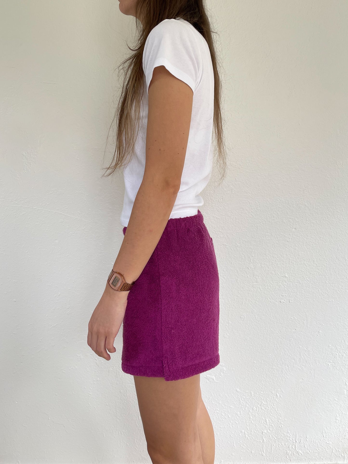 S Magenta Shorts