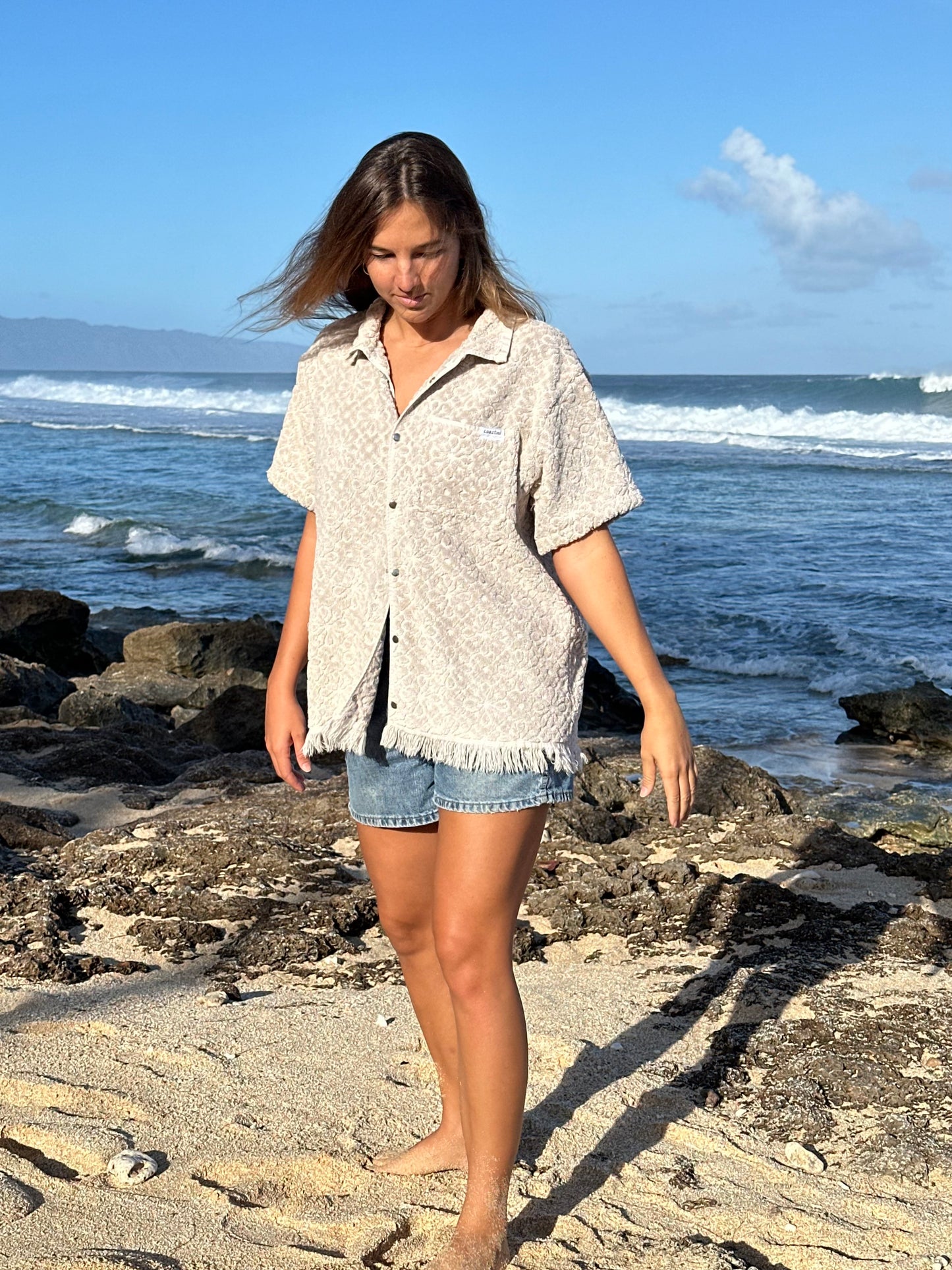 Stone Garden Button Up