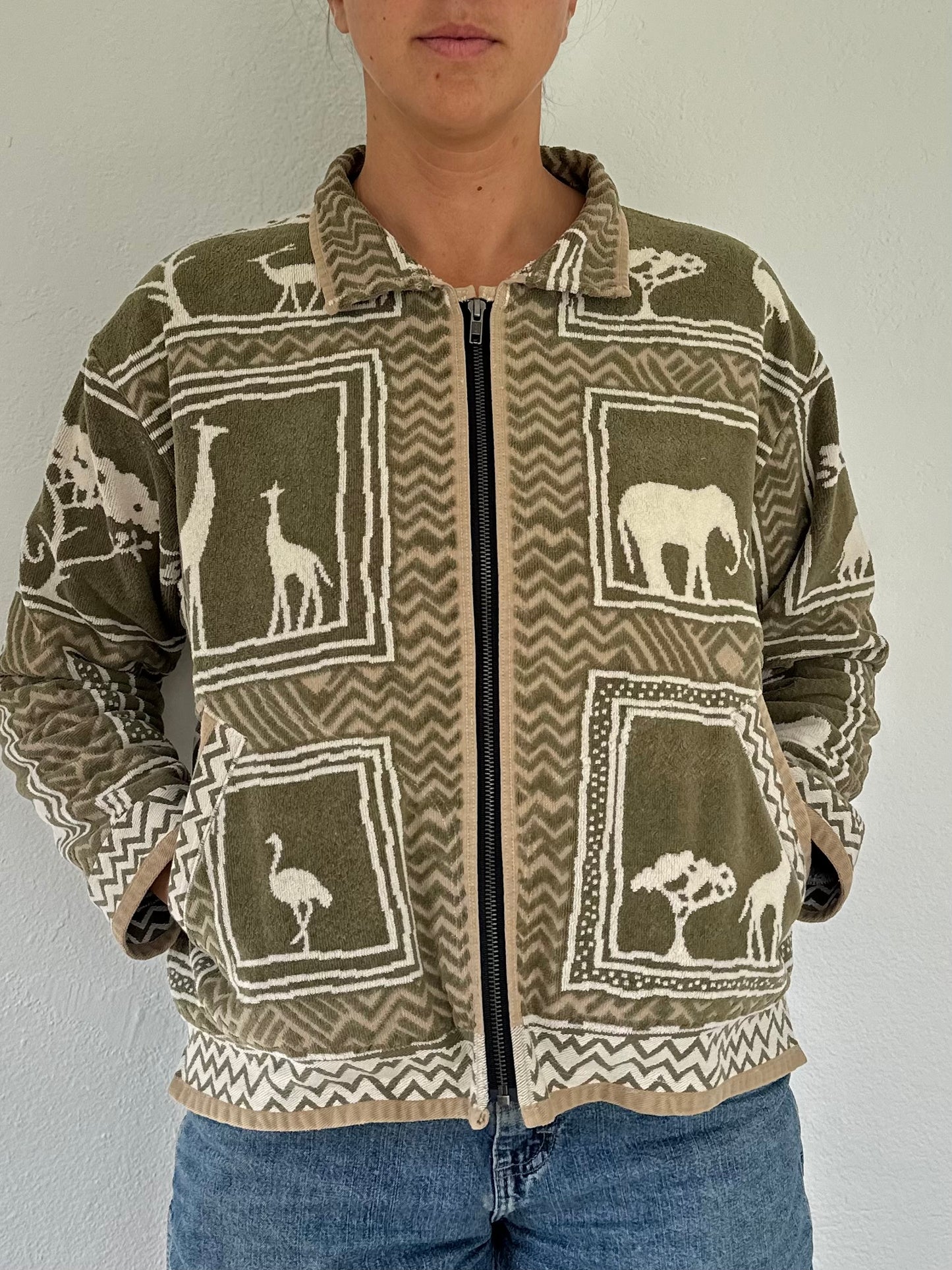 M/L Cropped Safari Coat