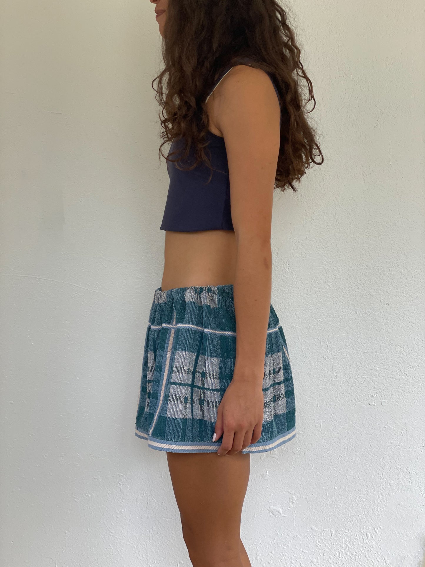 (XS - XXL) Plaid Tie Skirt