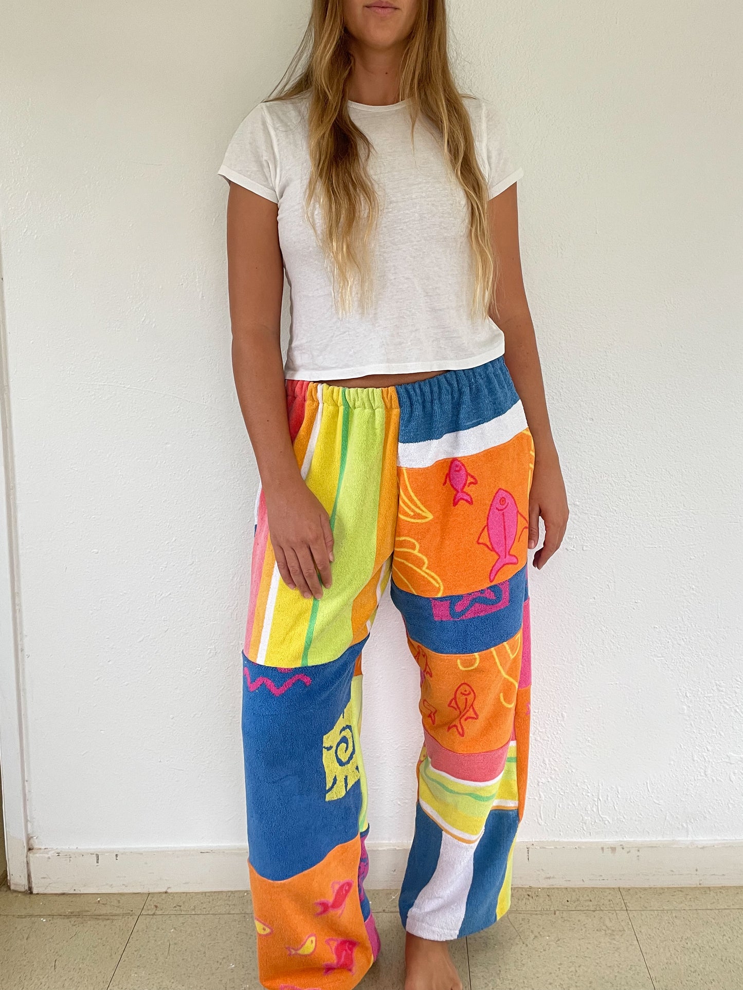 L Rainbow Fish Pants