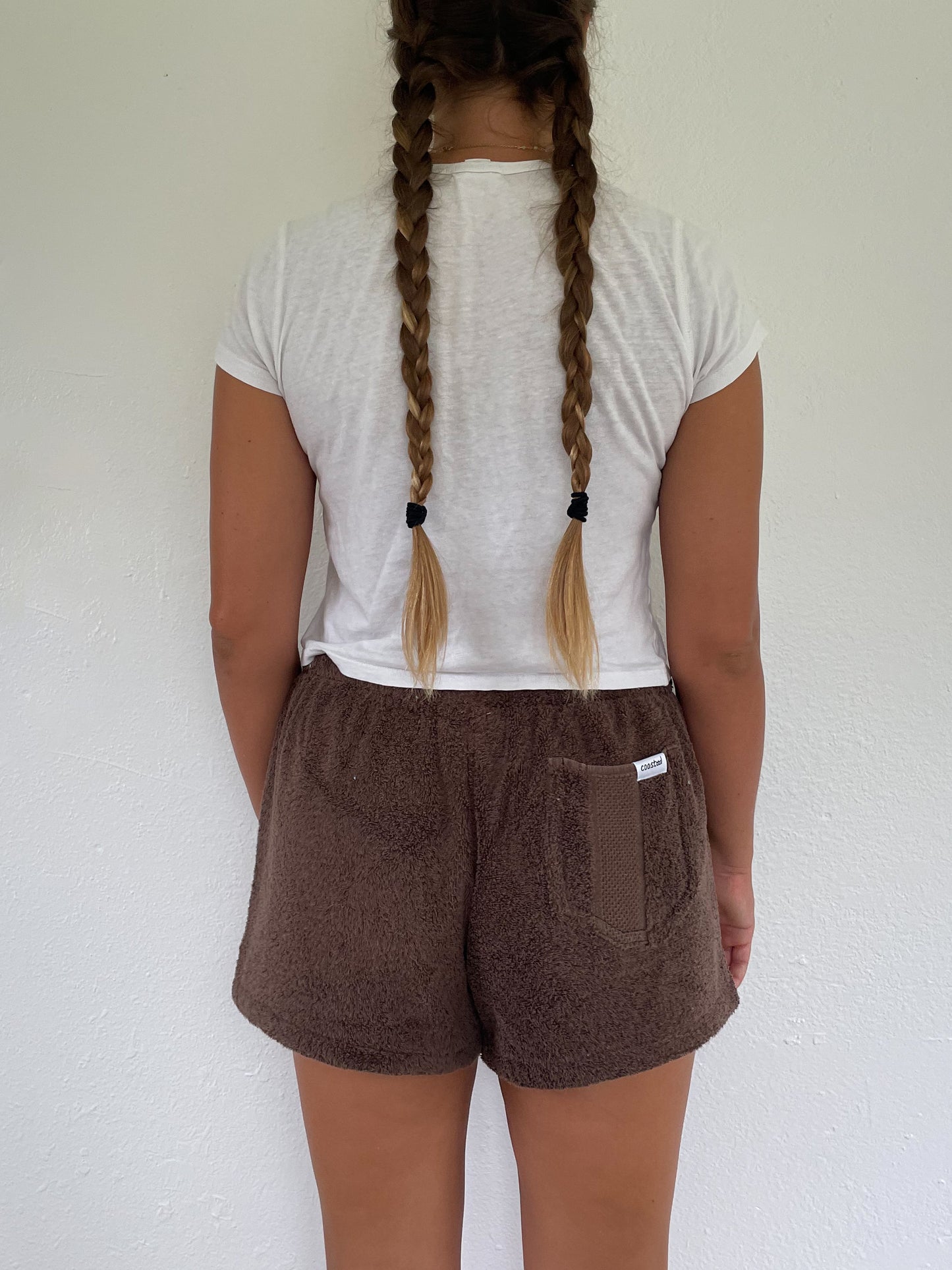 L Brown Shorts
