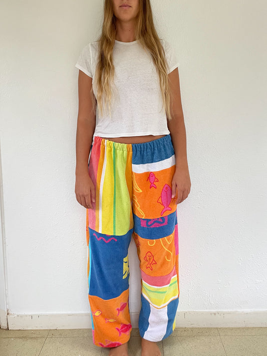 L Rainbow Fish Pants