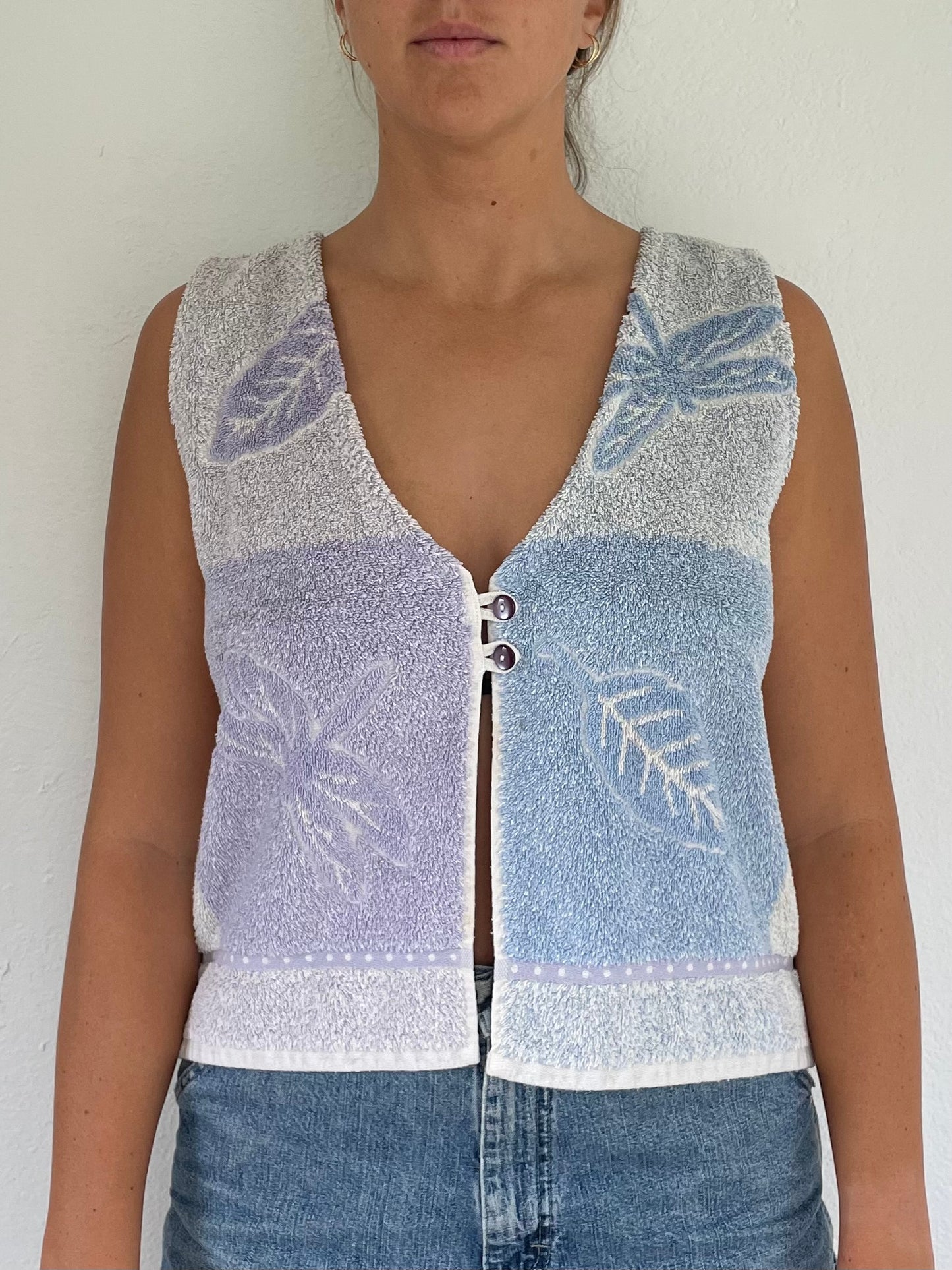 L Firefly Button Vest