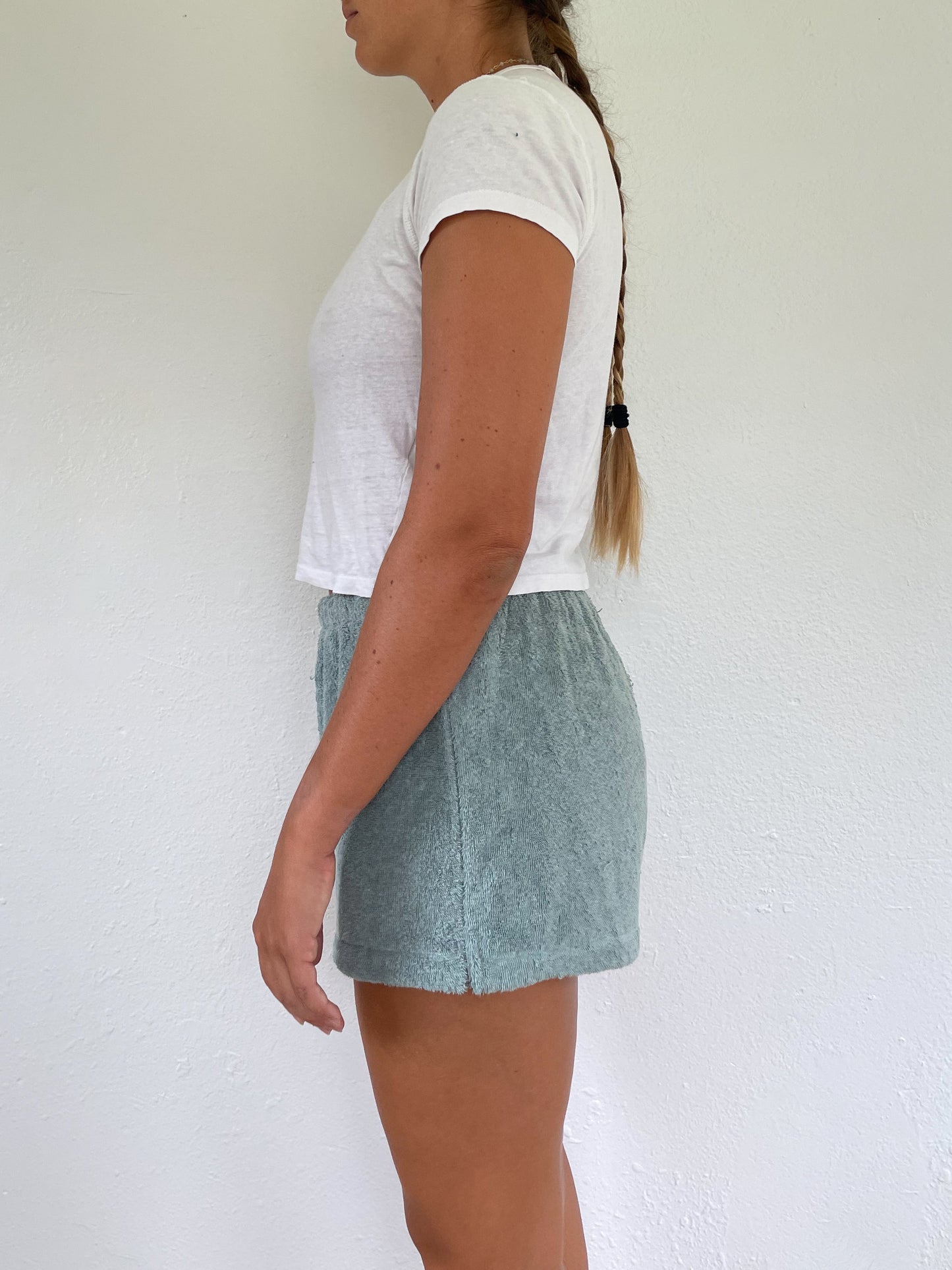 L Gray/Blue Shorts