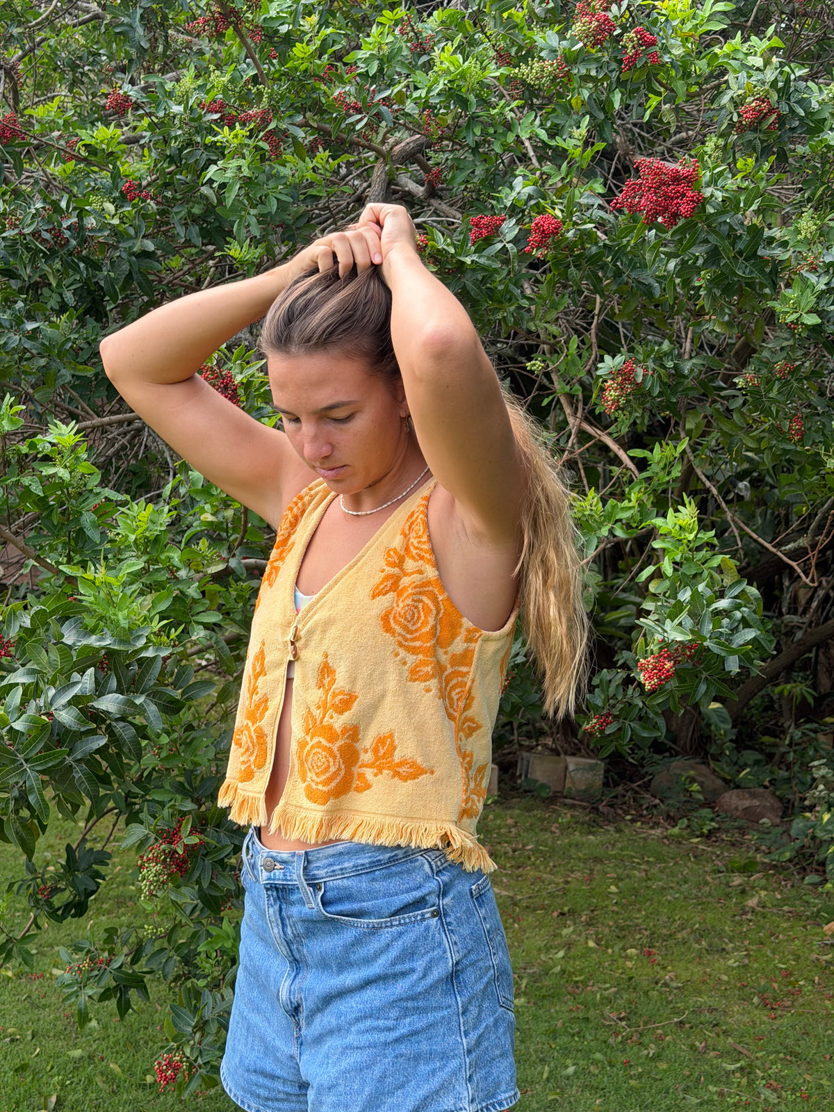 M Golden Hour Button Vest