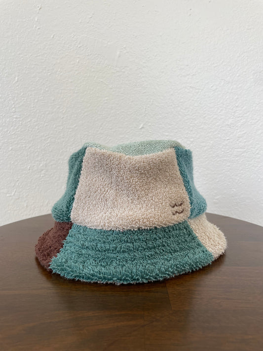 Blue Brown Bucket