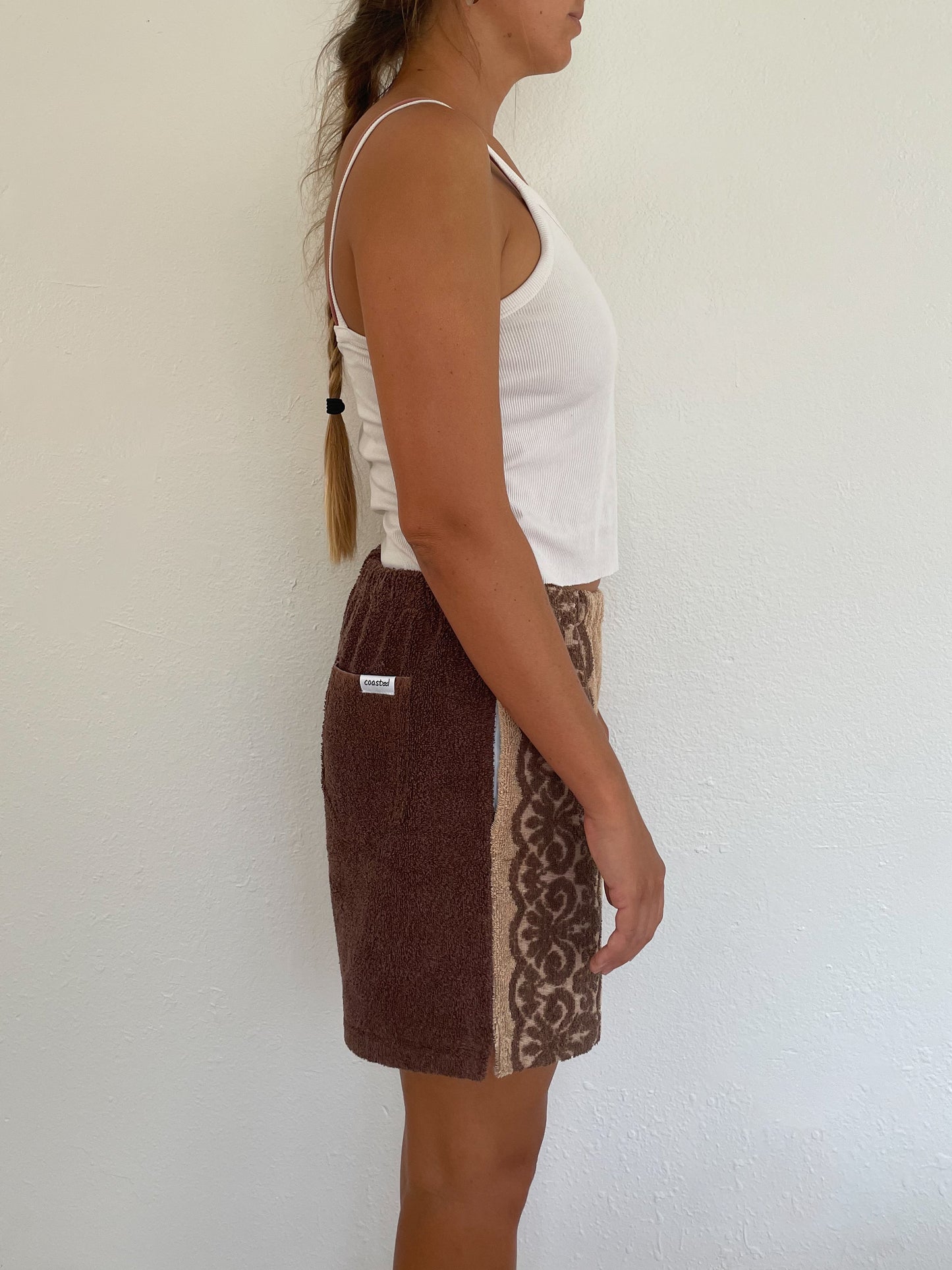 L Double Brown Shorts