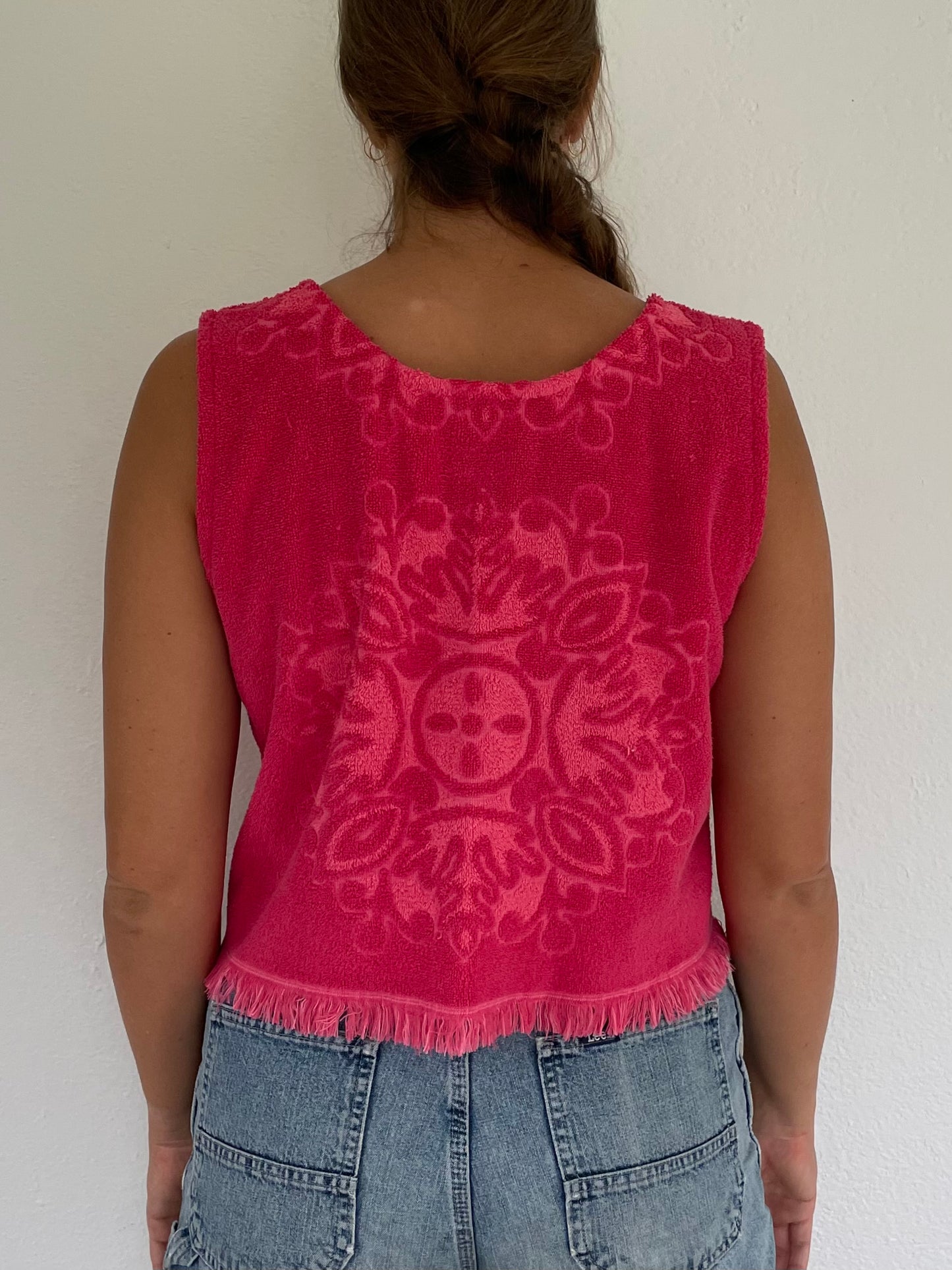 L Doily Fringe Tank
