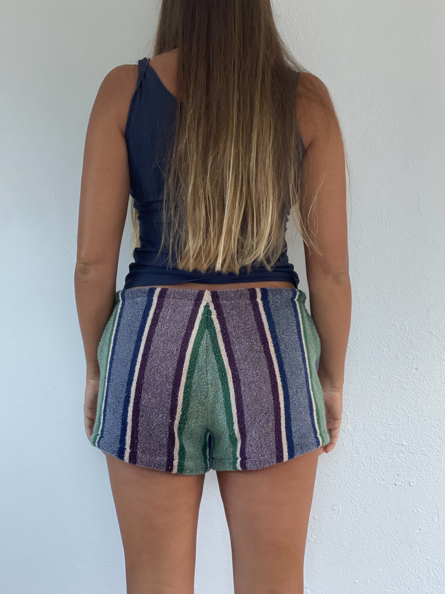 XL Stripe Mini Shorts