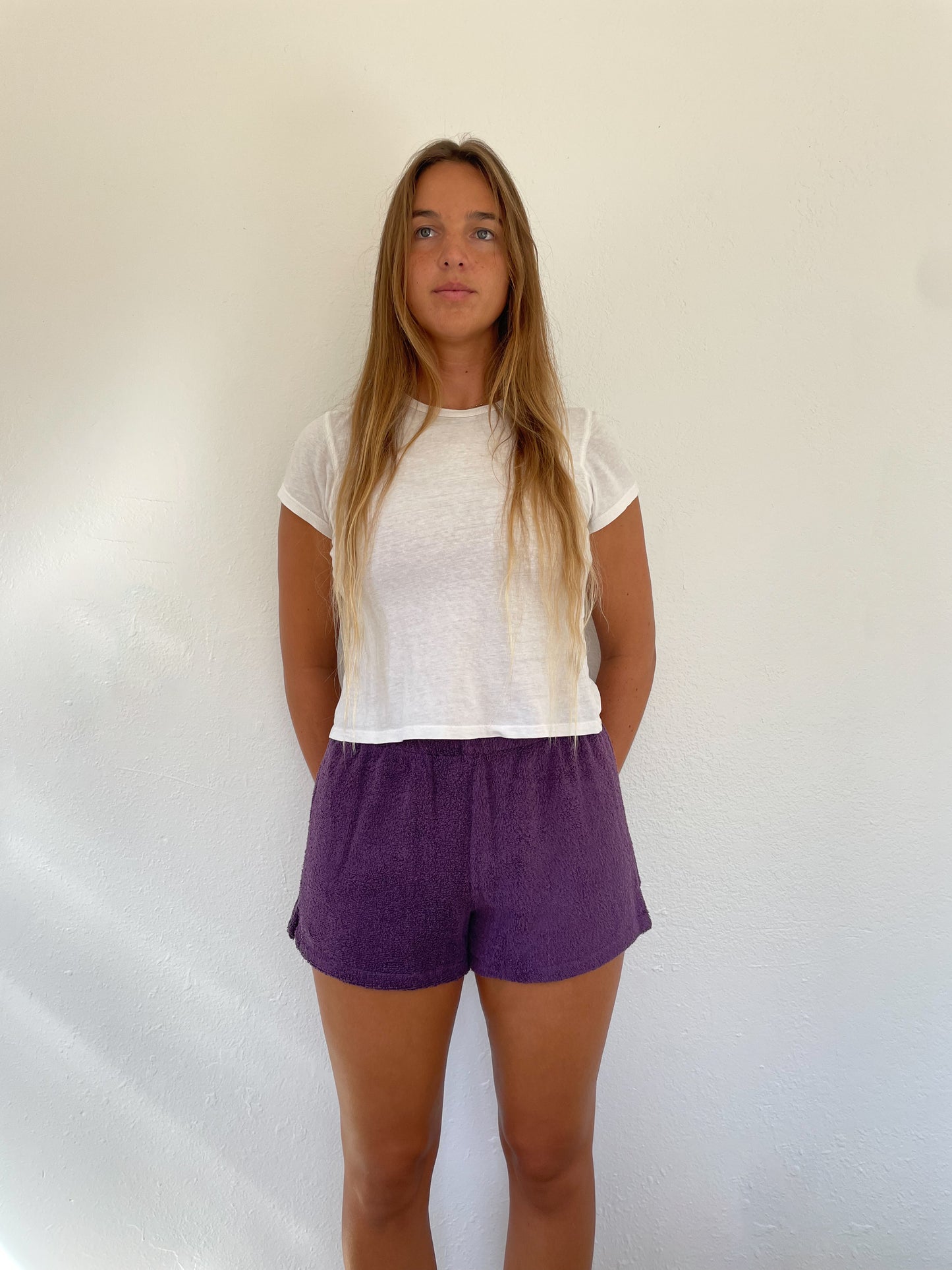 M Purple Shorts