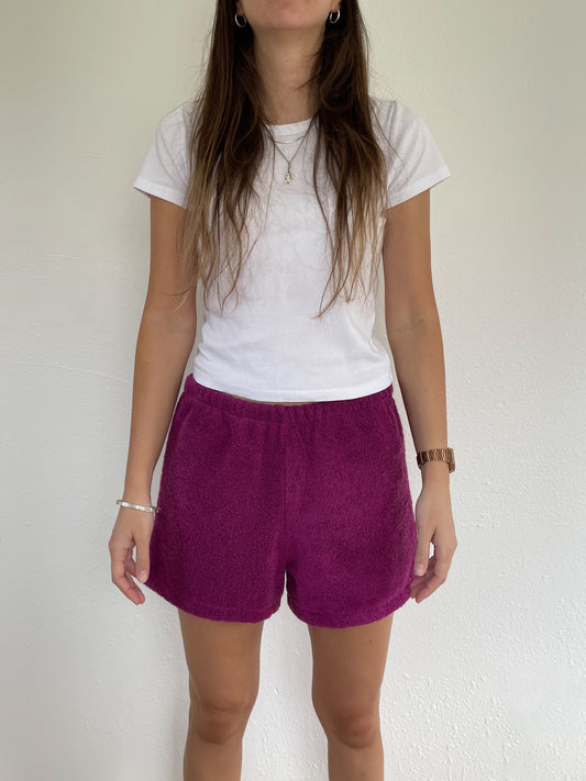 S Magenta Shorts