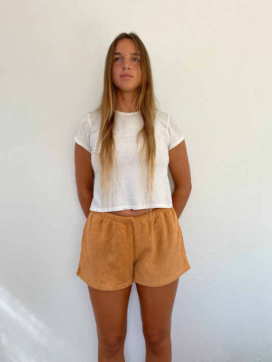 L Orange Shorts