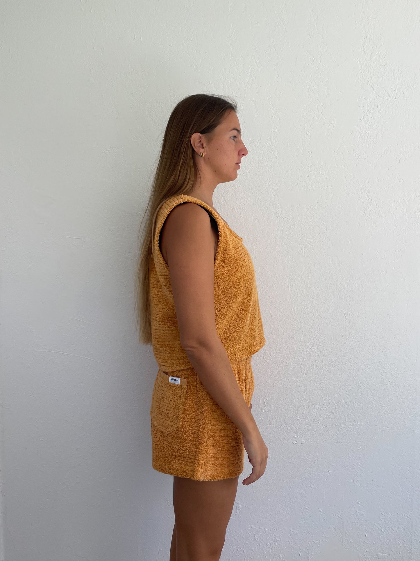 L Orange Textured Set