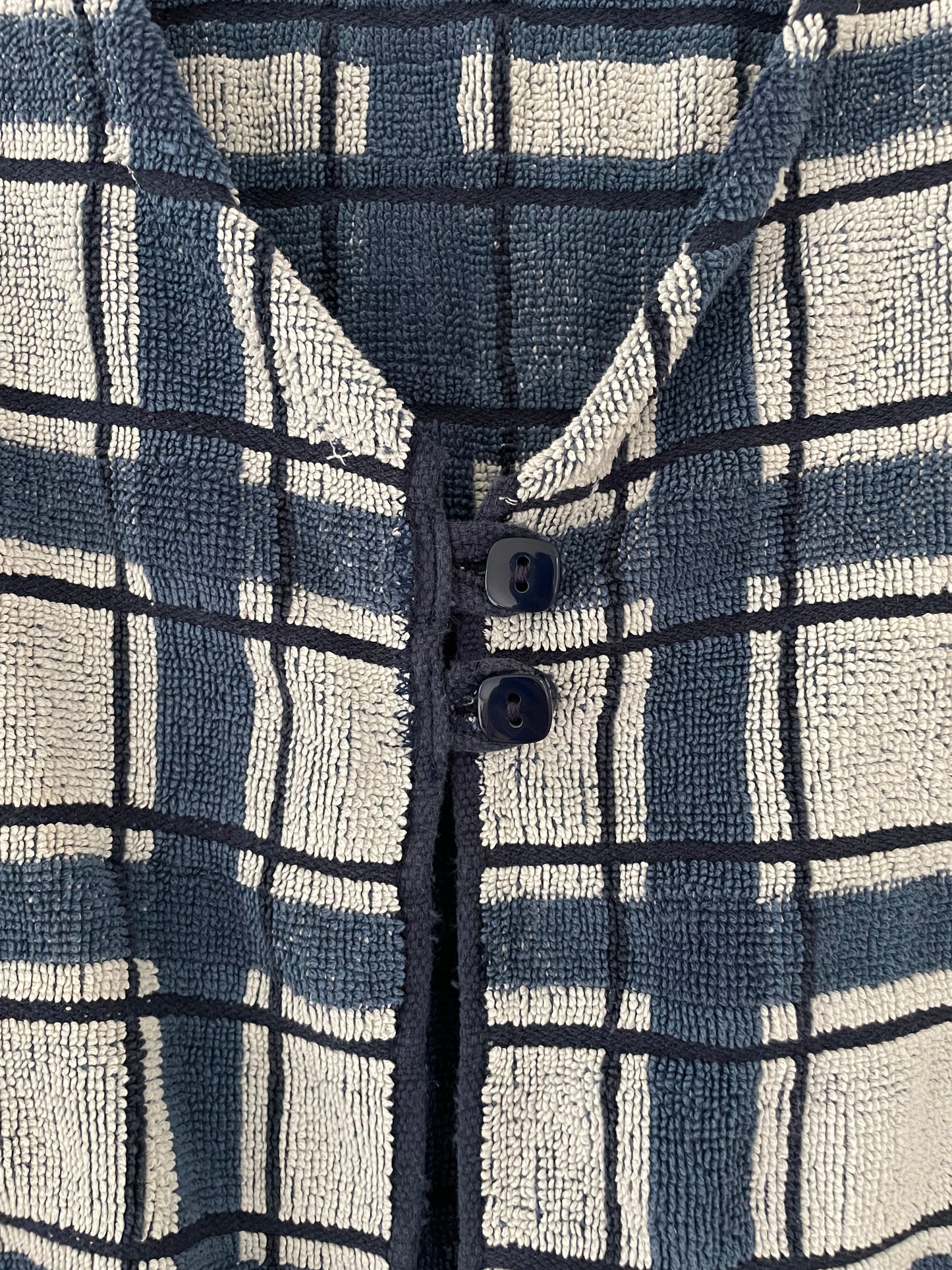 M Plaid Button Vest