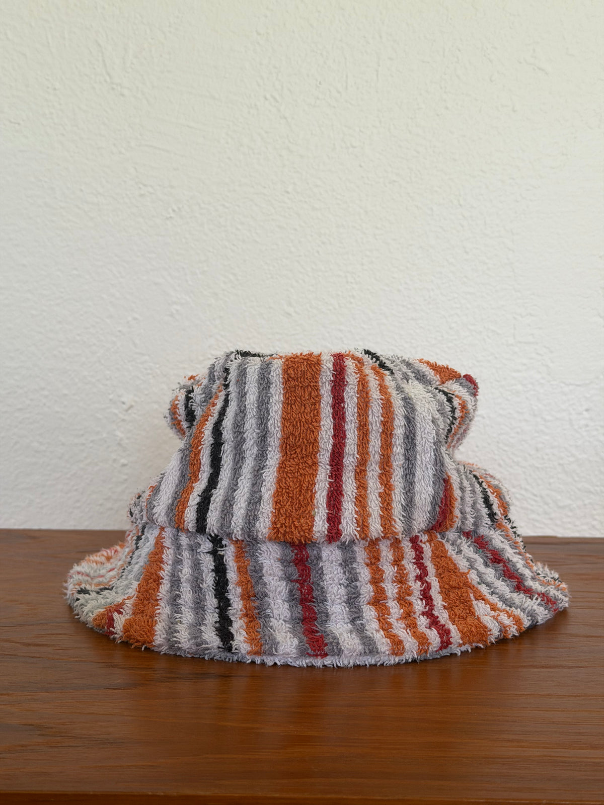 XL Orange Stripe Bucket
