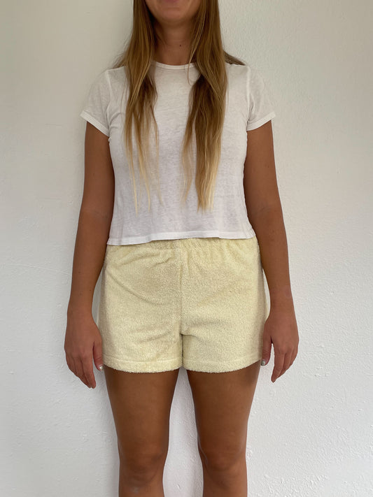M Butter Yellow Shorts