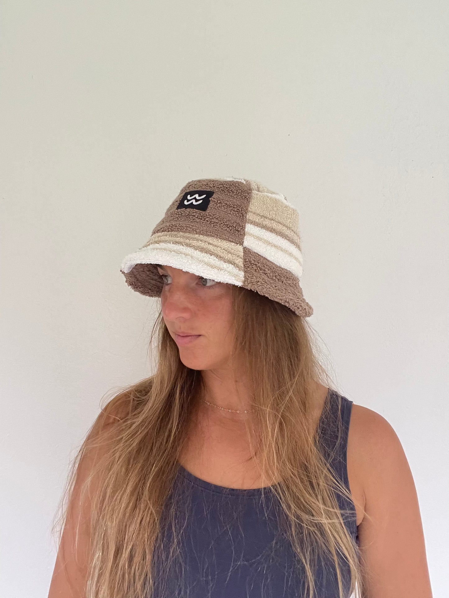 Brown Stripe Bucket