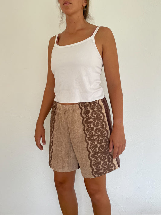 L Double Brown Shorts