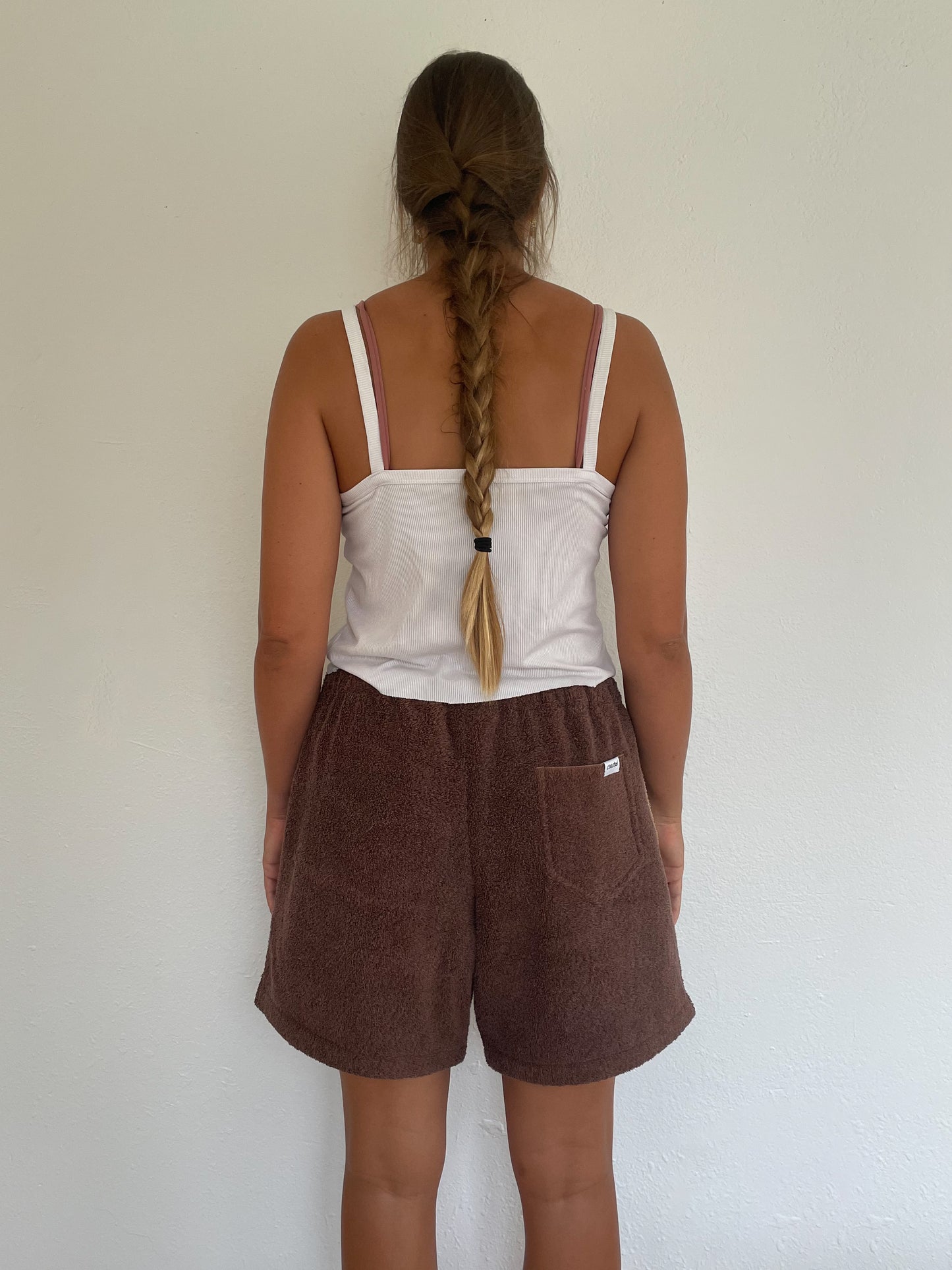 L Double Brown Shorts