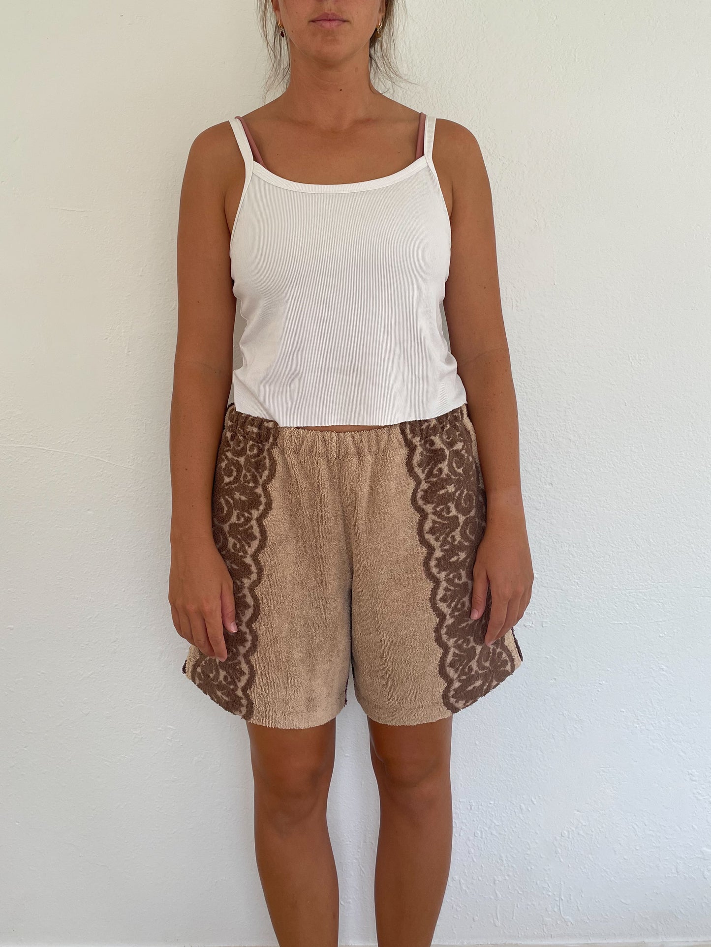L Double Brown Shorts