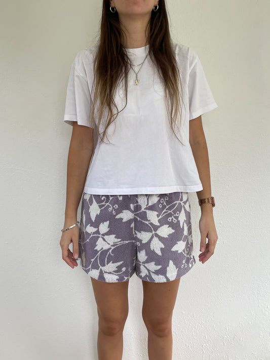 S Purple Plants Shorts