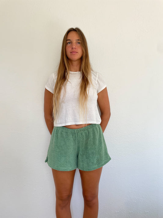 L Green Shorts