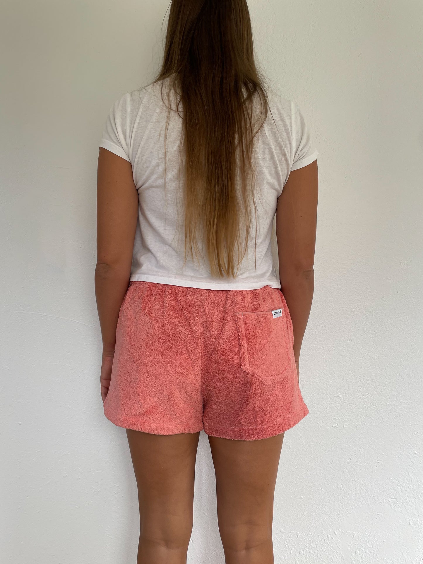 L Coral Shorts