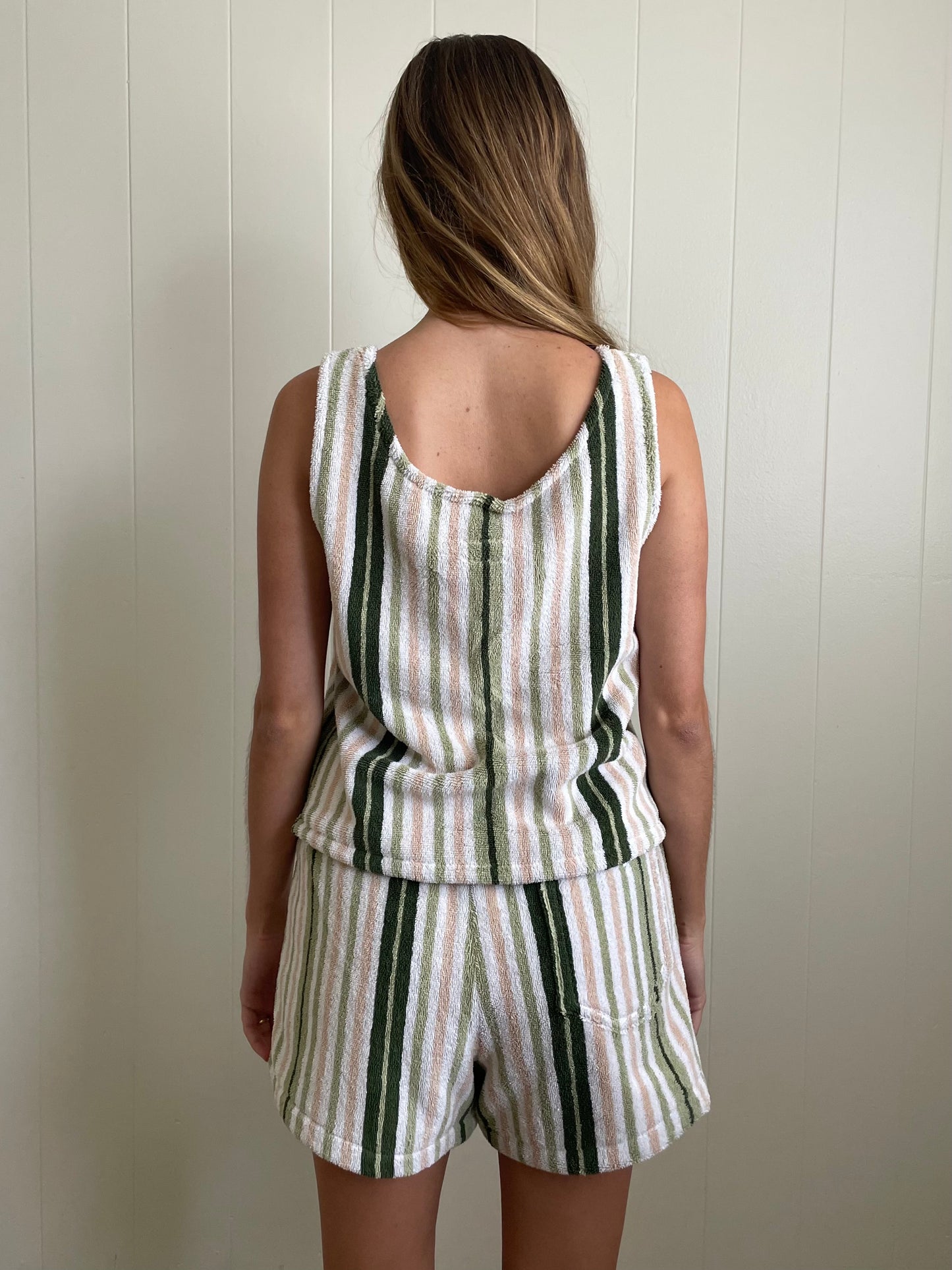 S Green Stripe Set