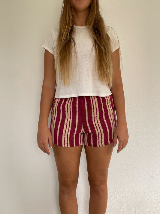 M Red Stripe Shorts