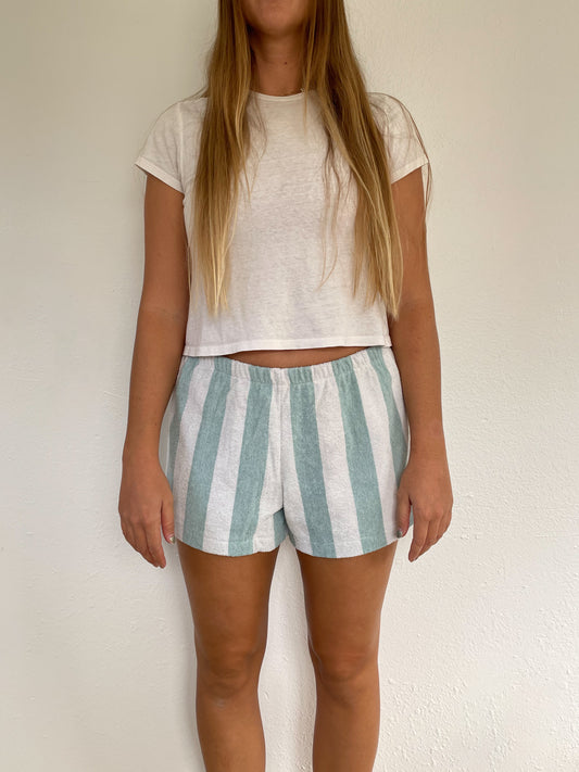 L Stripe Shorts