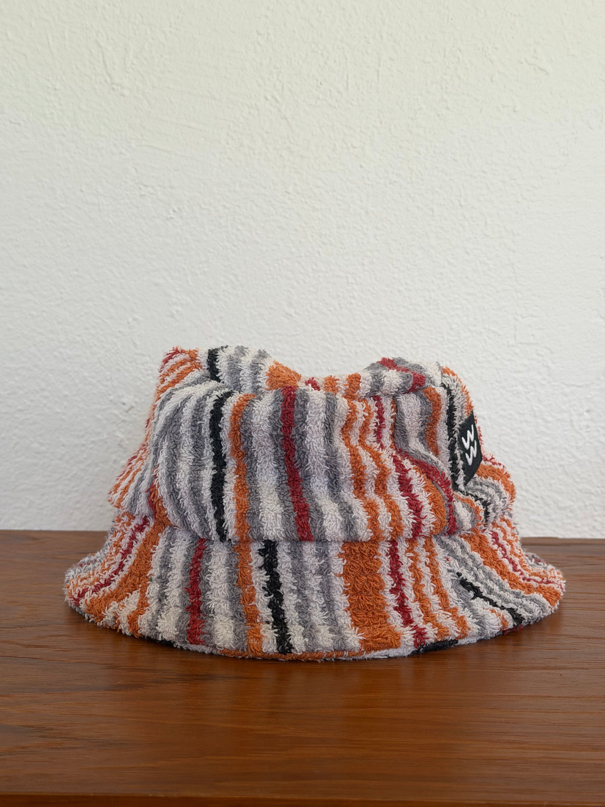 XL Orange Stripe Bucket