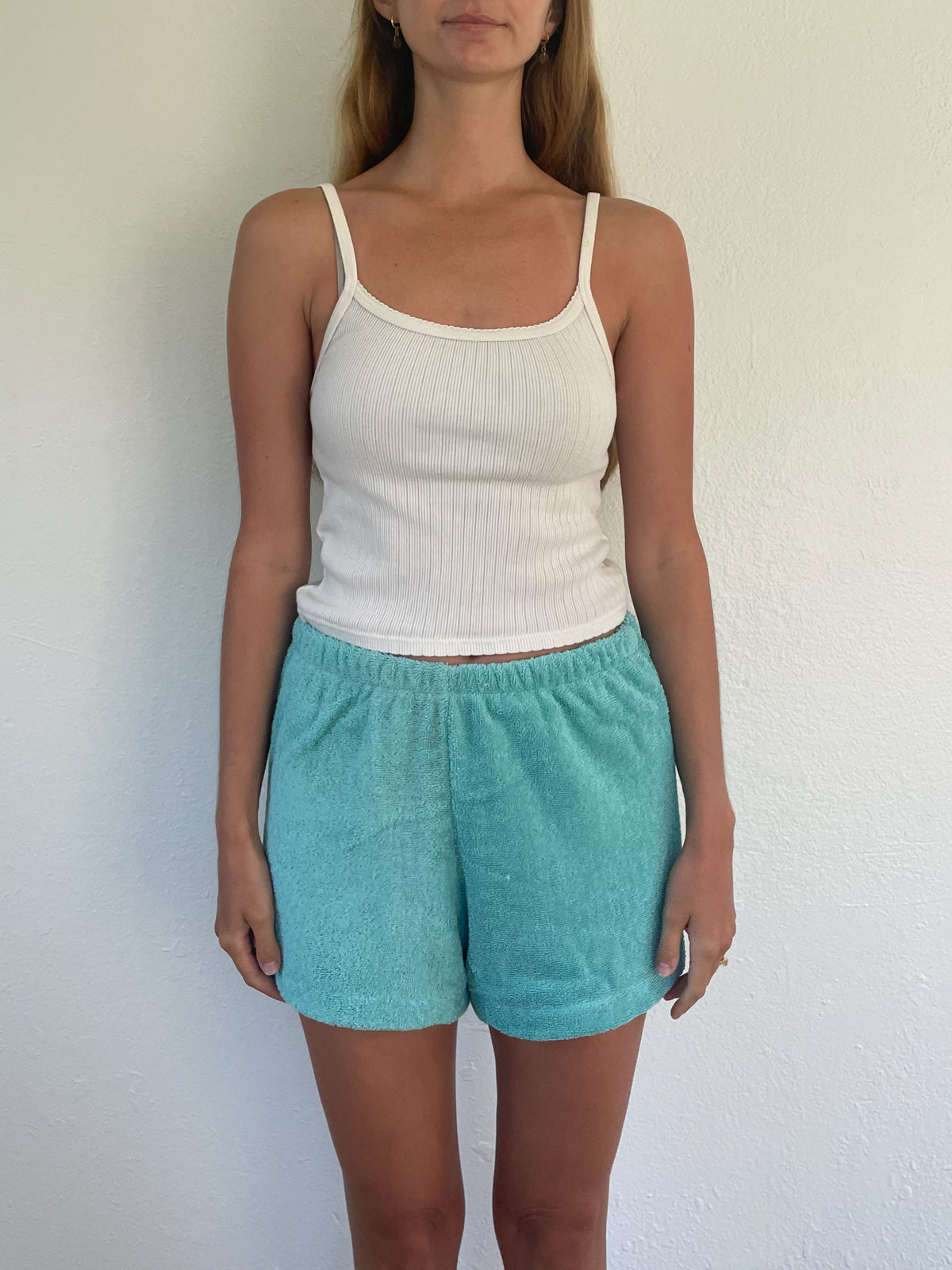 S Cyan Shorts