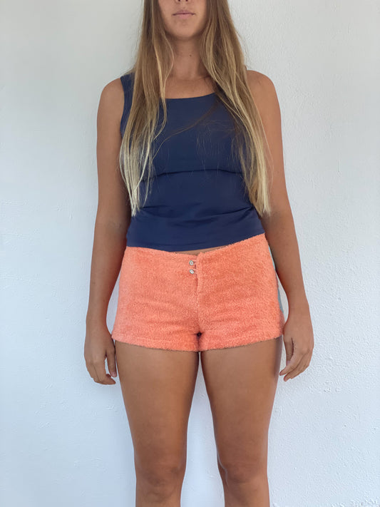 M Coral Flower Mini Shorts