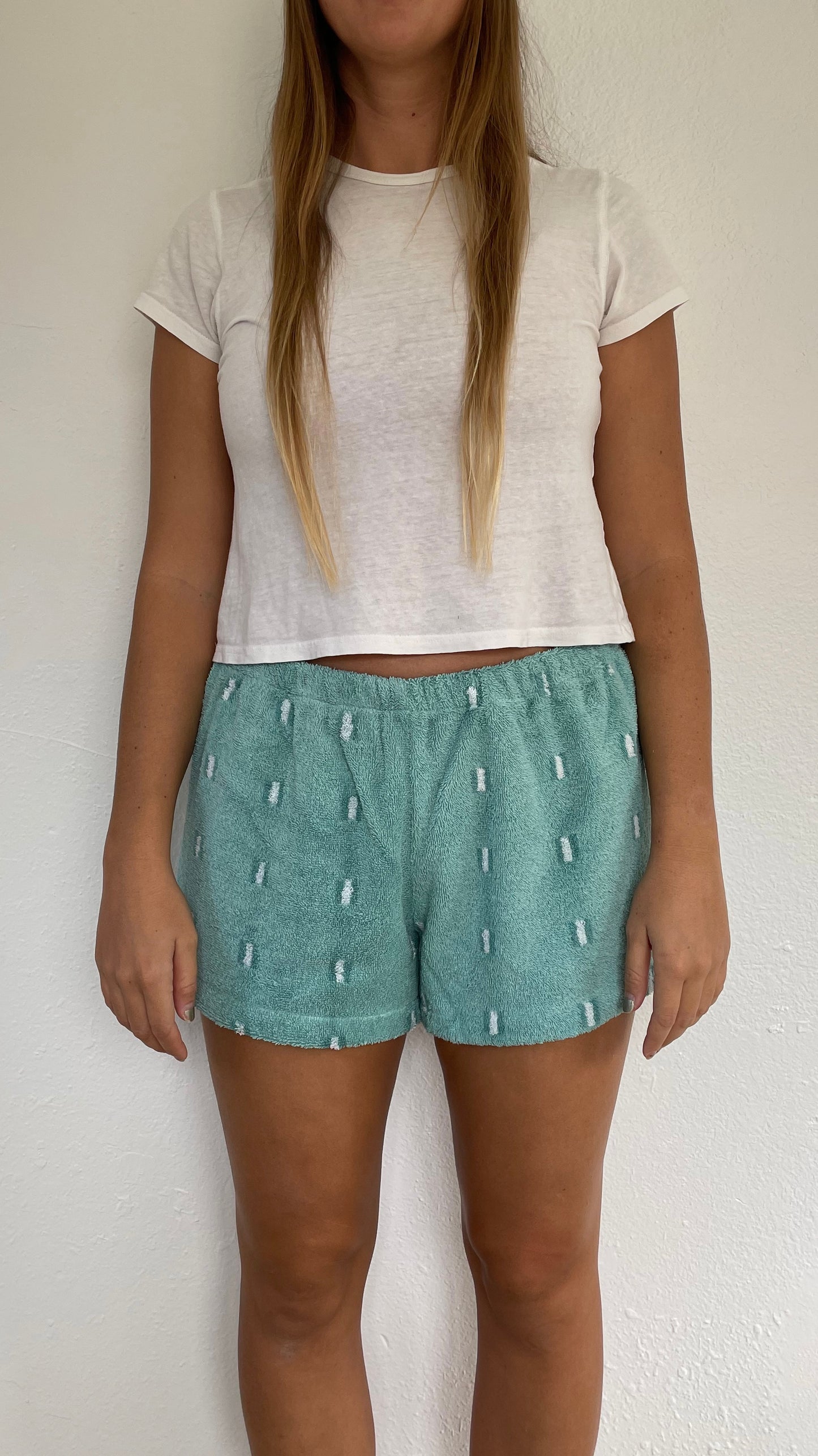 L Vintage Blue Shorts