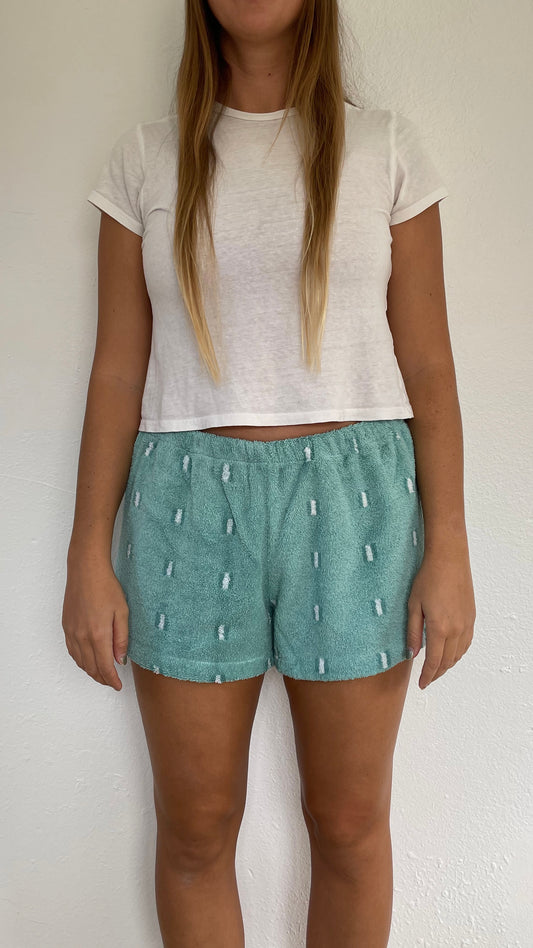 L Vintage Blue Shorts