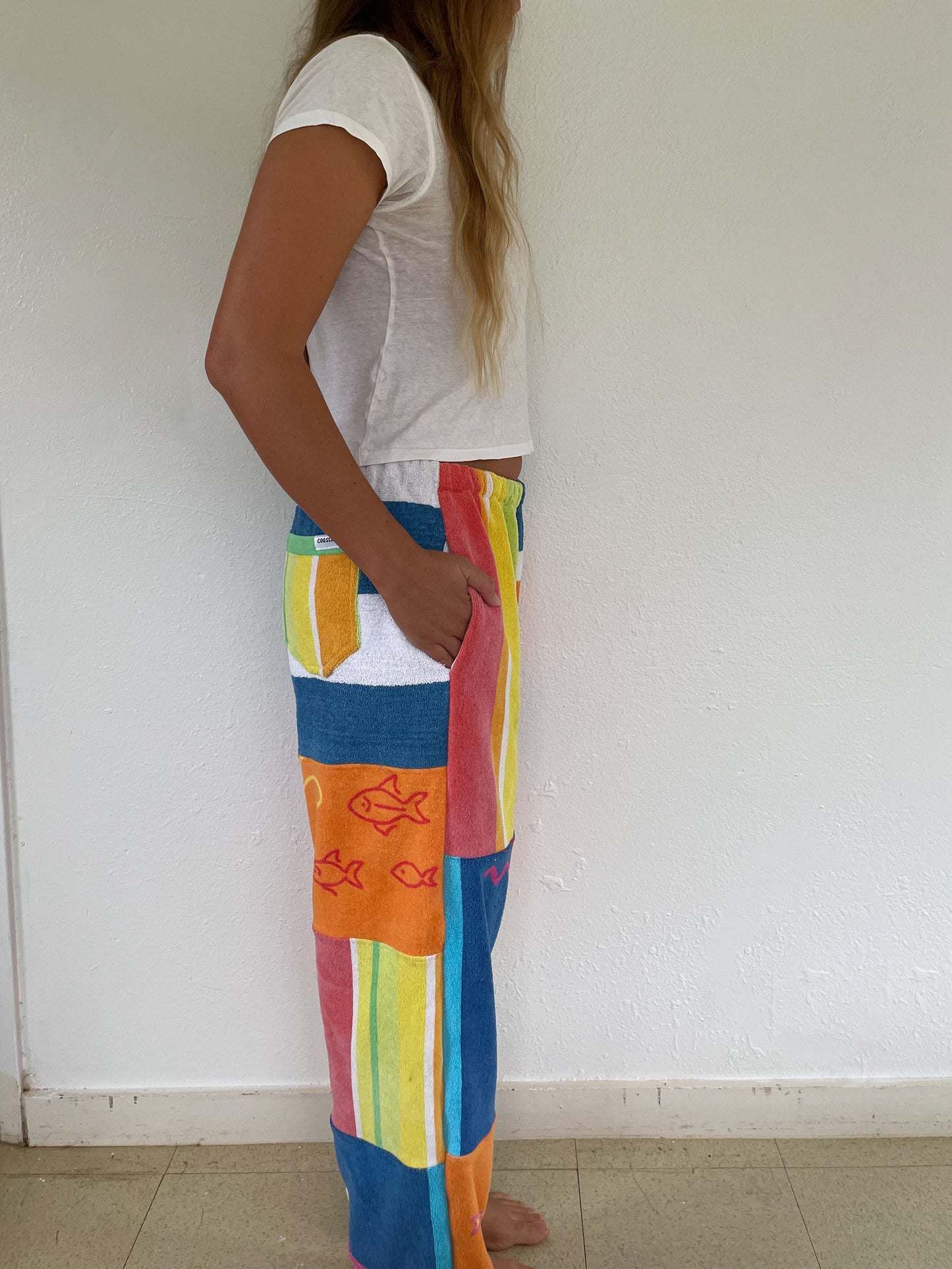 L Rainbow Fish Pants