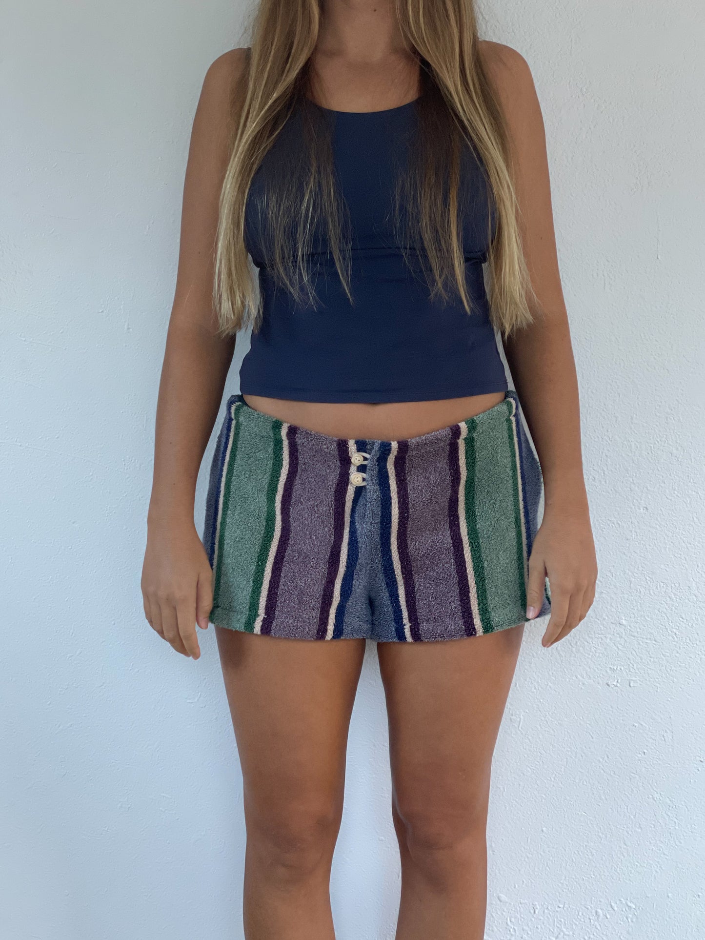XL Stripe Mini Shorts